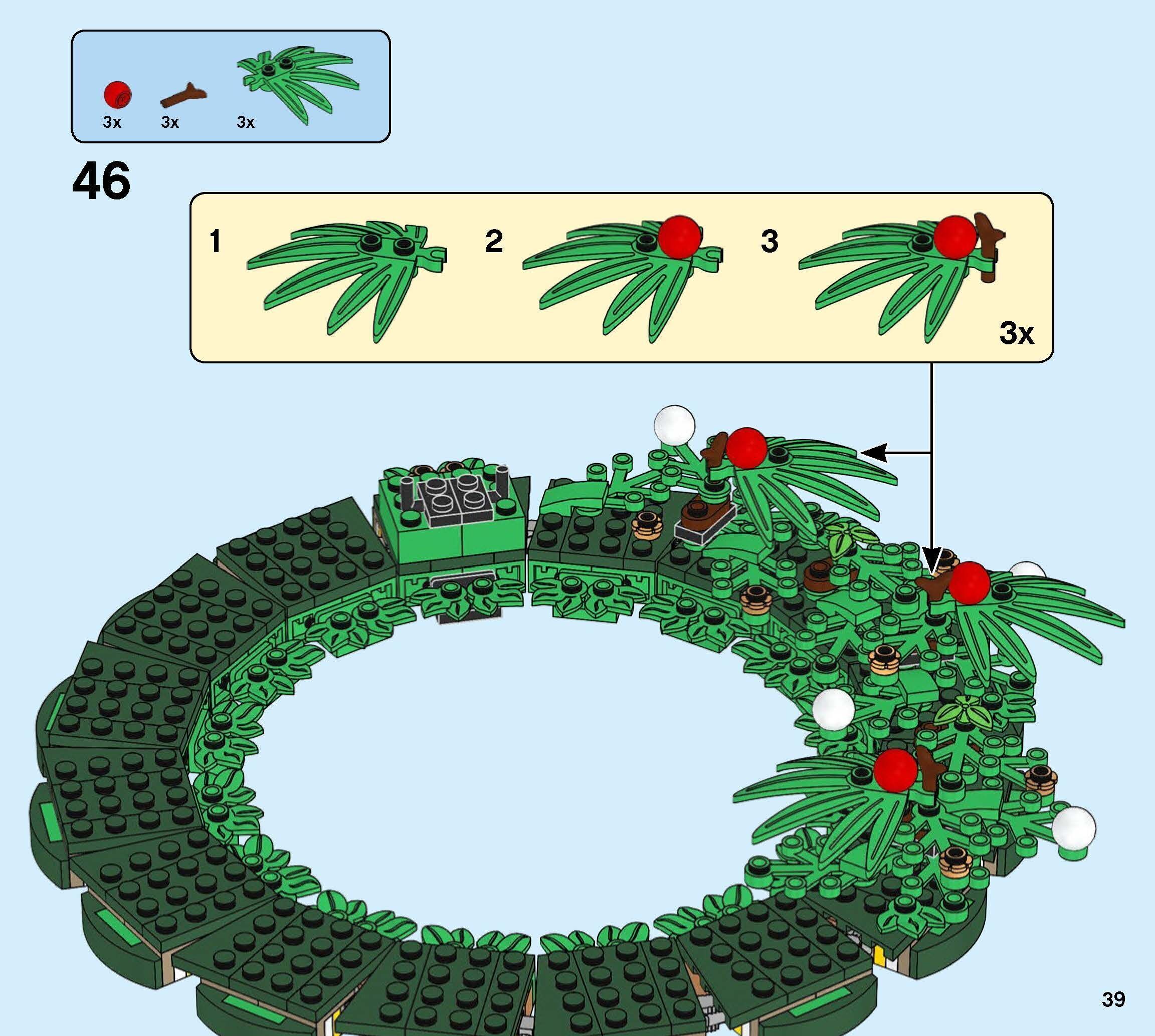 TwindBricks3D - 40426 Christmas Wreath 2-in-1 3D print model_37