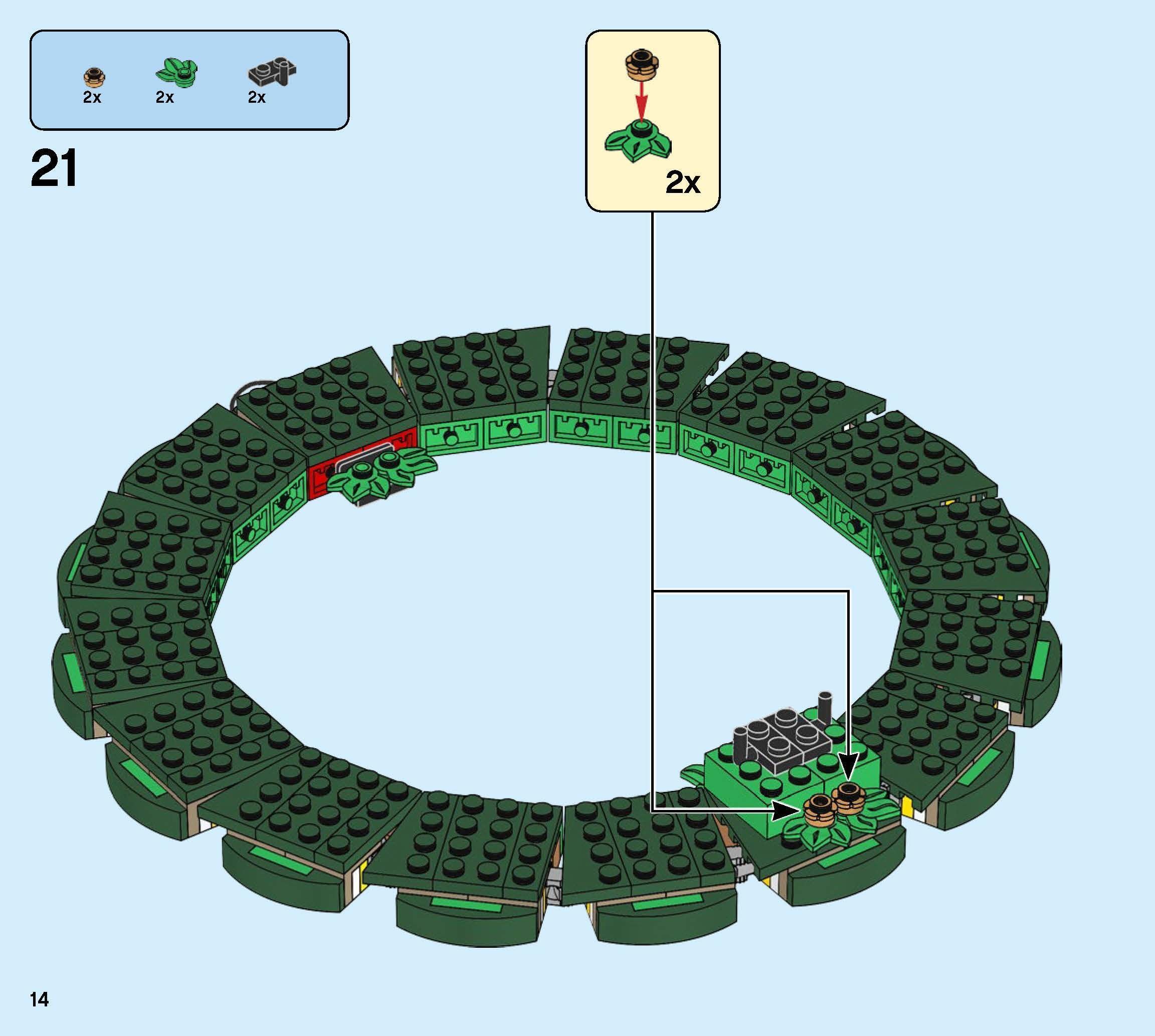 TwindBricks3D - 40426 Christmas Wreath 2-in-1 3D print model_12