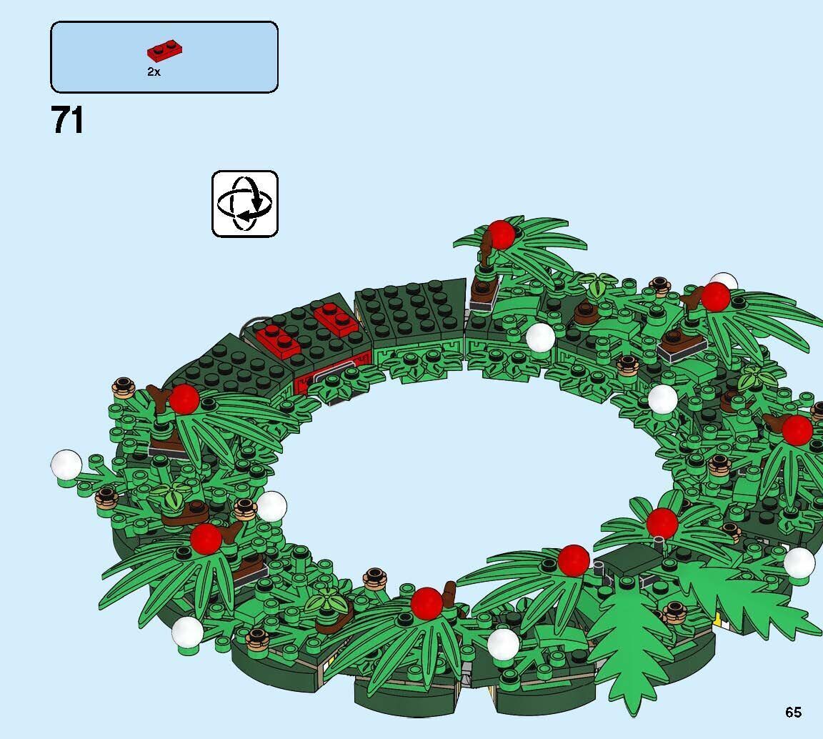 TwindBricks3D - 40426 Christmas Wreath 2-in-1 3D print model_63