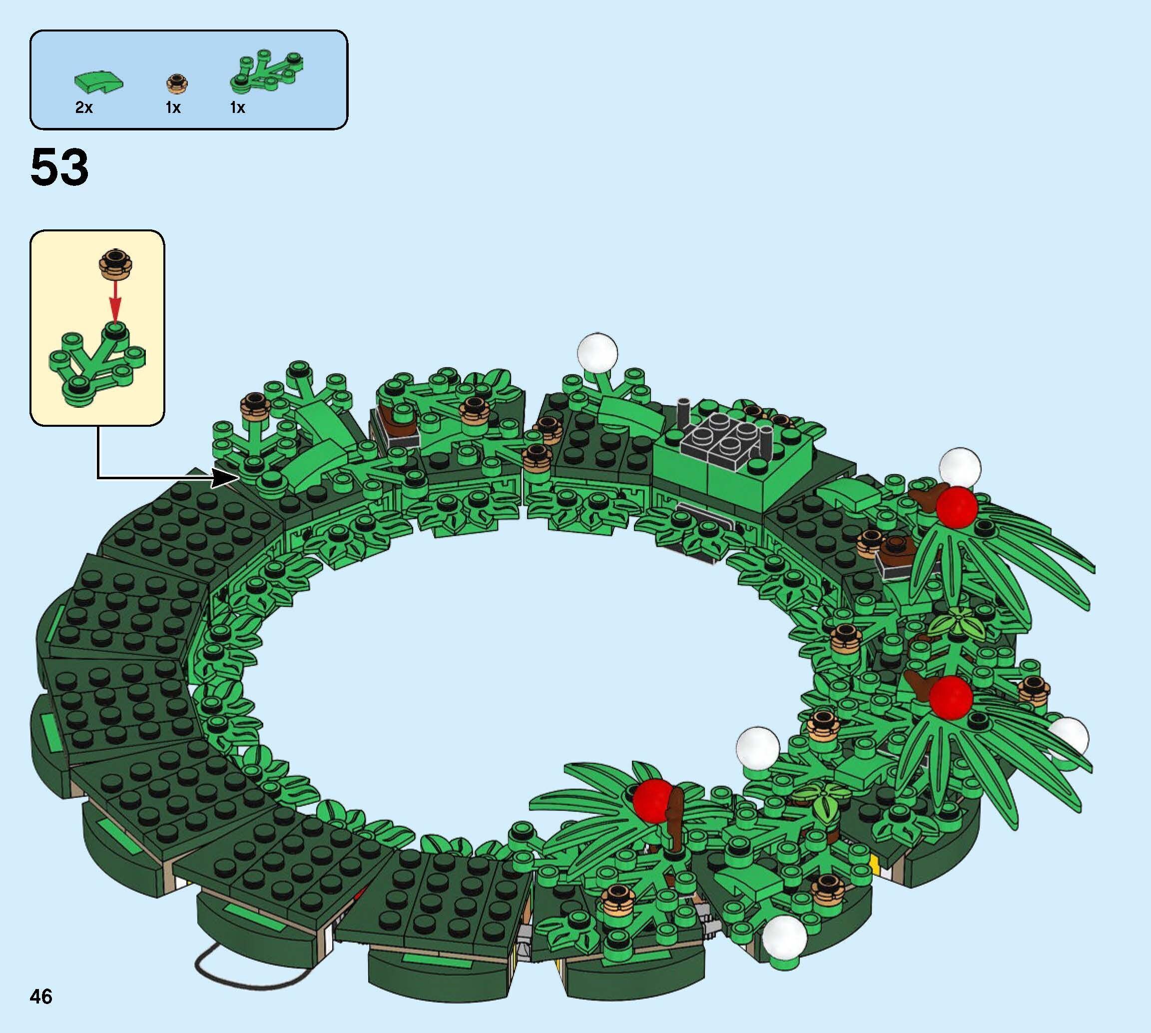 TwindBricks3D - 40426 Christmas Wreath 2-in-1 3D print model_44