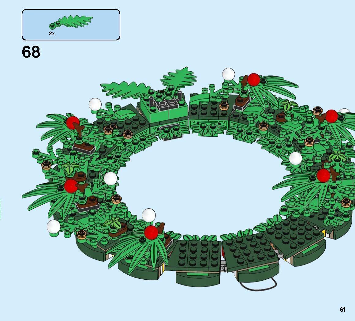 TwindBricks3D - 40426 Christmas Wreath 2-in-1 3D print model_59