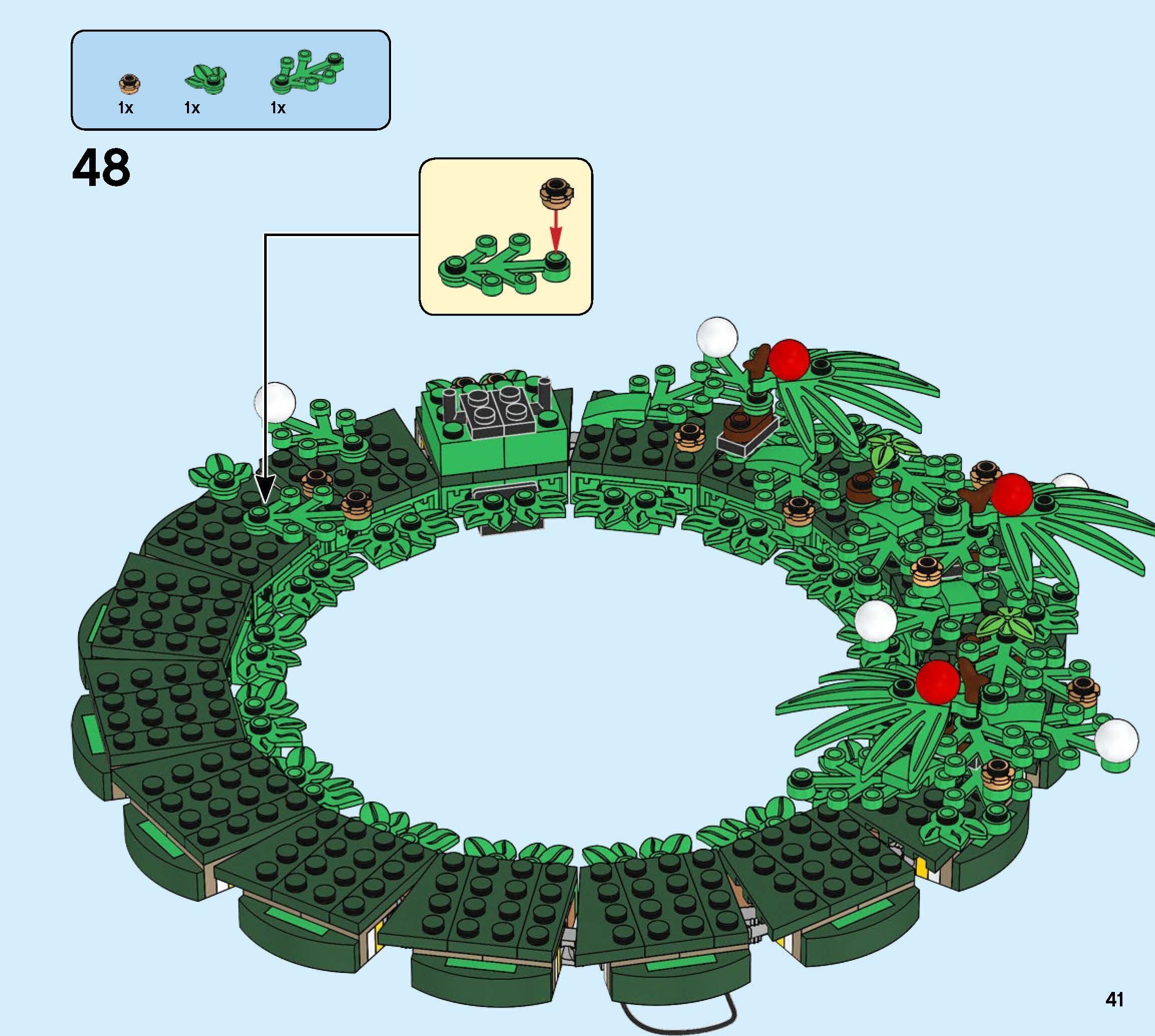 TwindBricks3D - 40426 Christmas Wreath 2-in-1 3D print model_39
