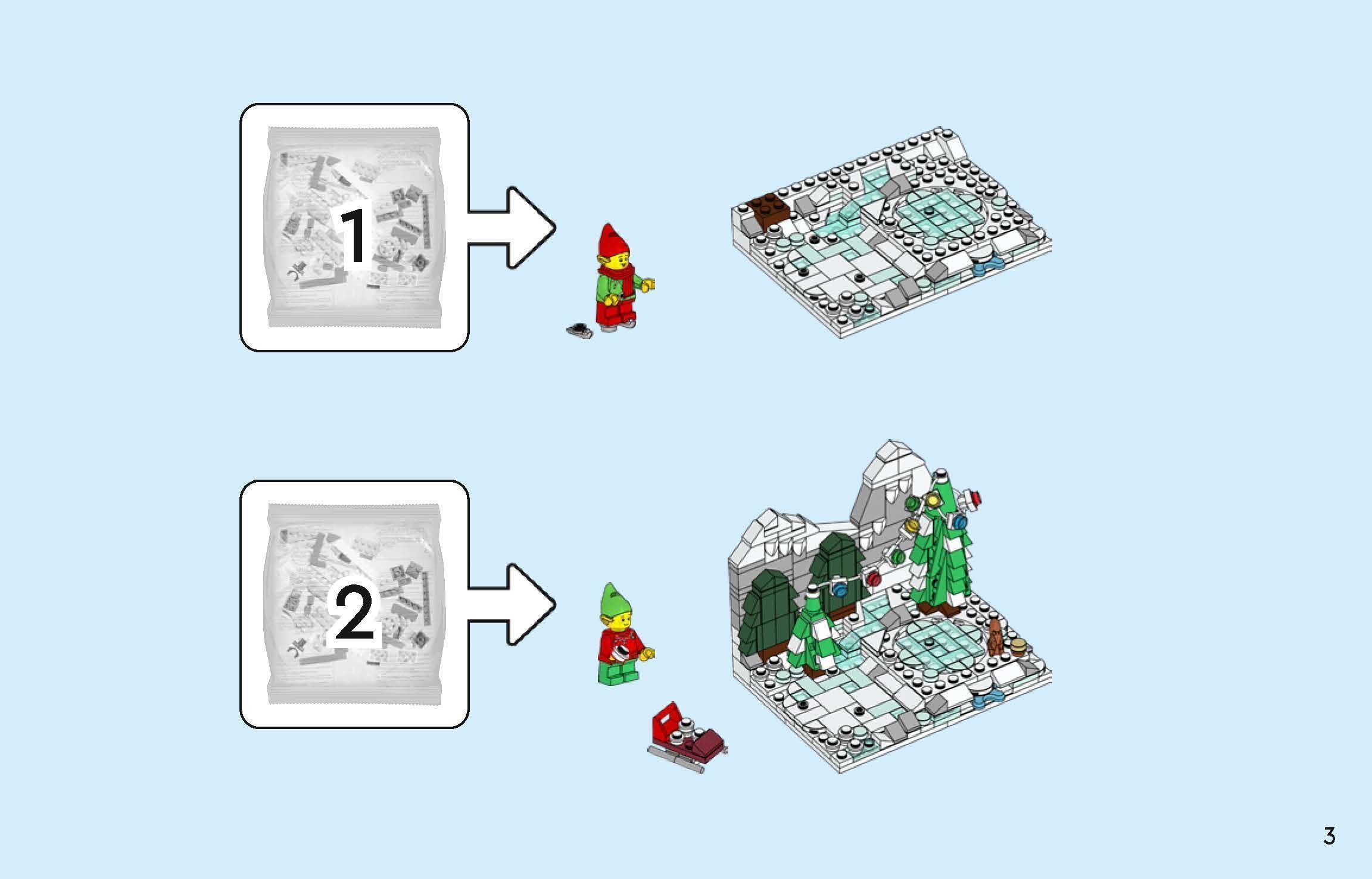 TwindBricks3D - 40564 Winter Elves Scene 3D print model_2