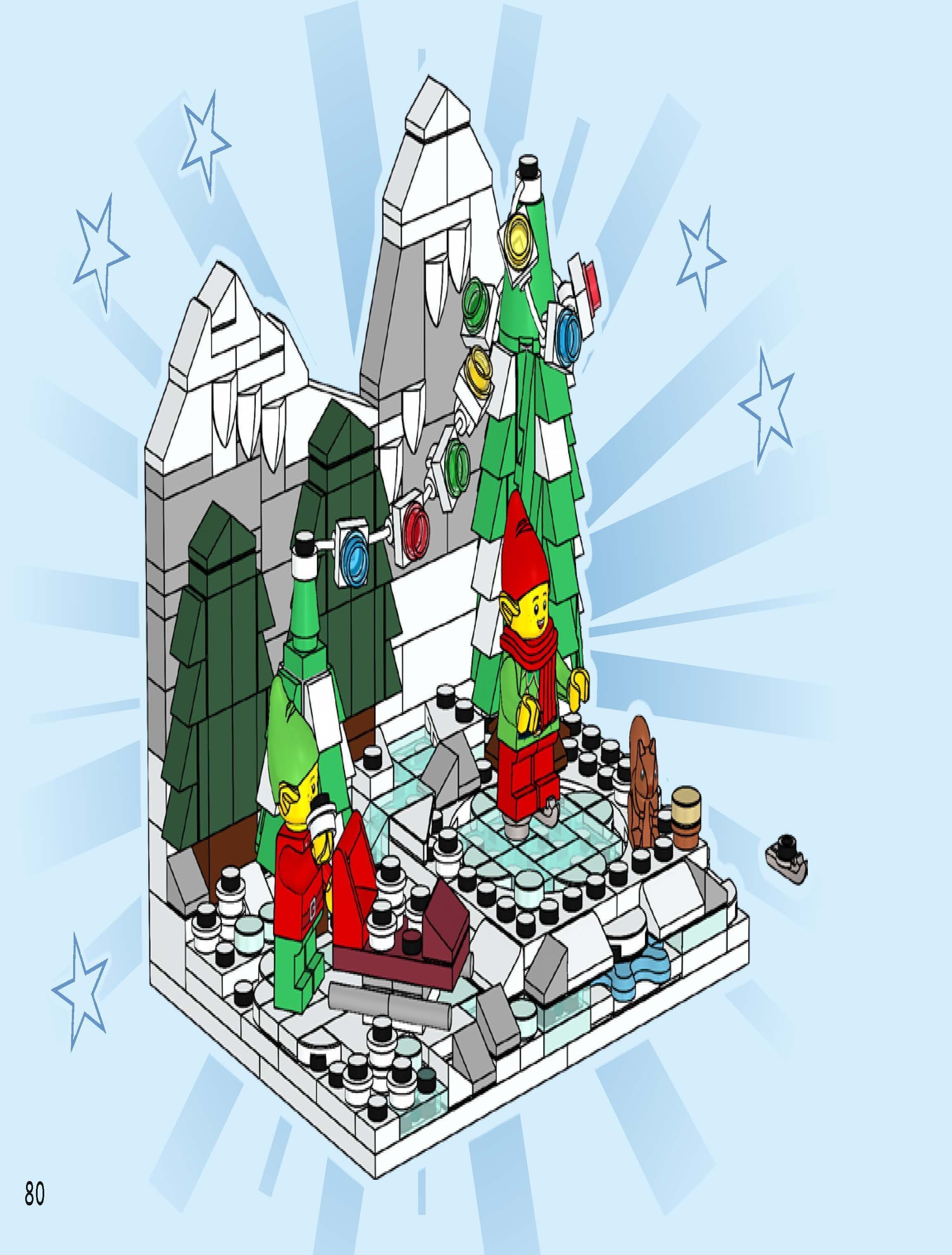 TwindBricks3D - 40564 Winter Elves Scene 3D print model_51