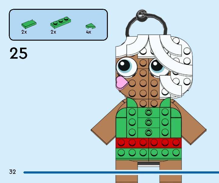 TwindBricks3D - 40642 Gingerbread Ornaments 3D print model_30