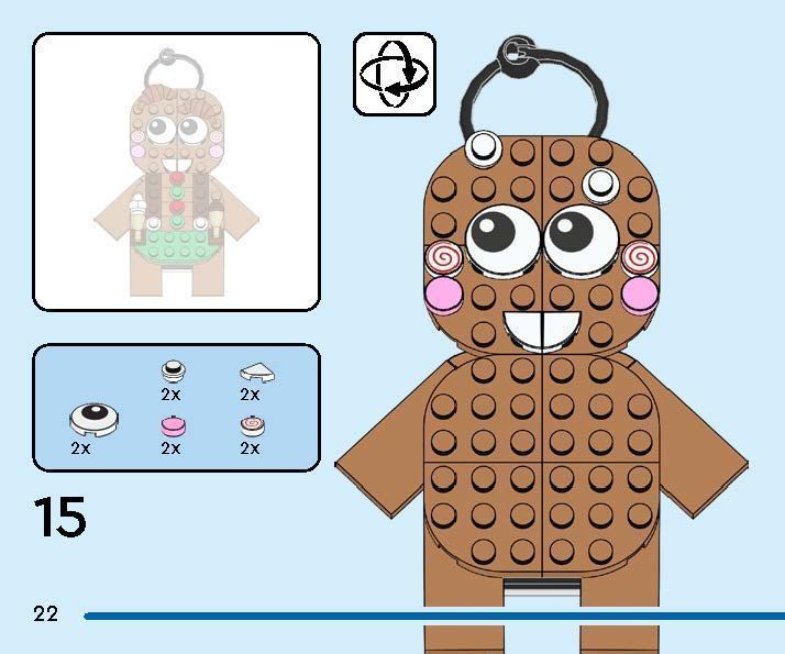 TwindBricks3D - 40642 Gingerbread Ornaments 3D print model_20