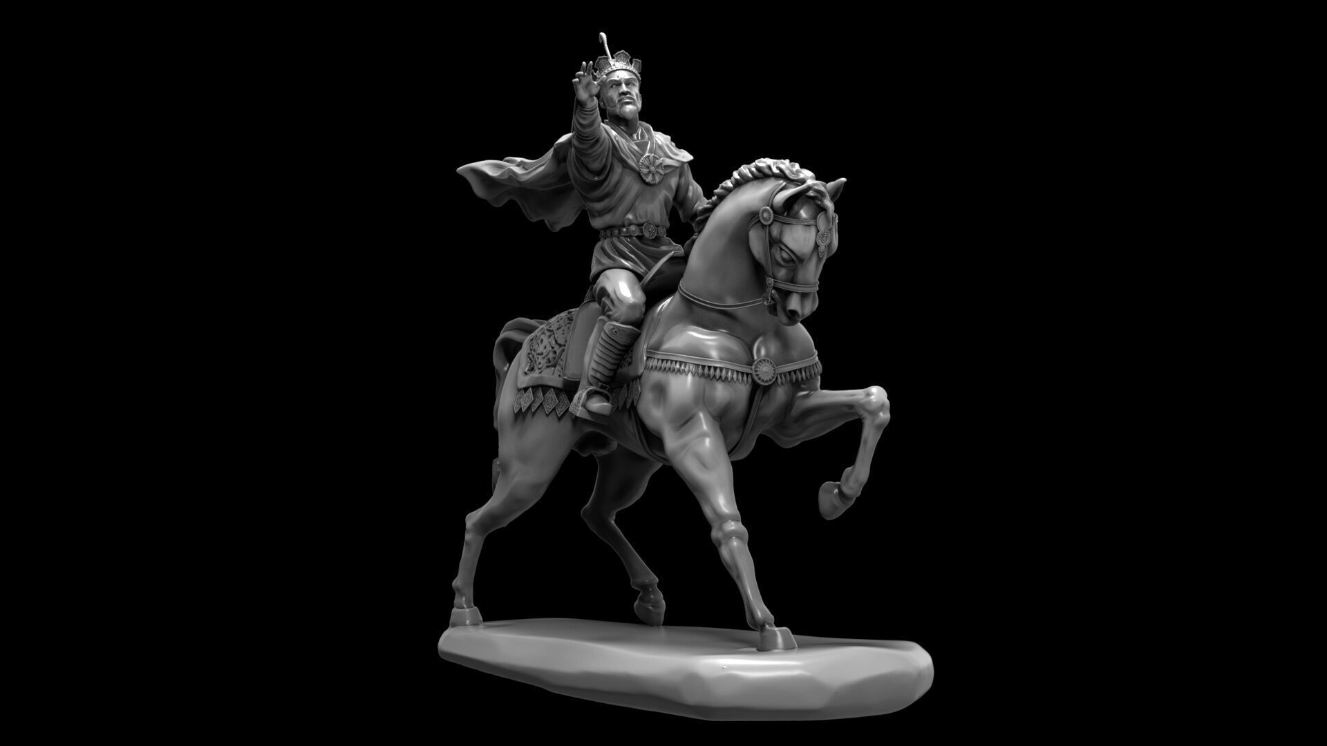 Amir Timur - Emir Timur - Tamerlane 3D model_4