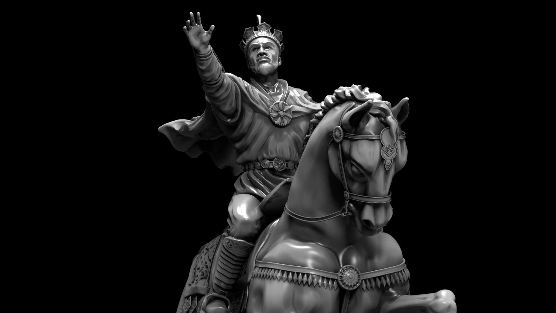 Amir Timur - Emir Timur - Tamerlane 3D model_20