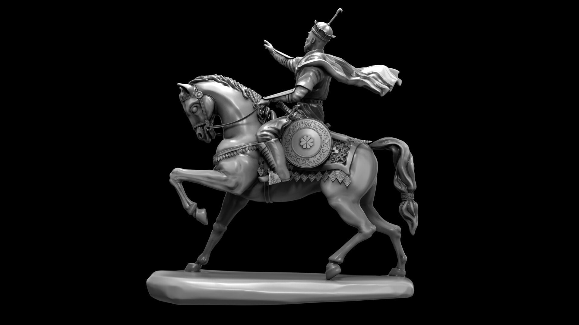 Amir Timur - Emir Timur - Tamerlane 3D model_16