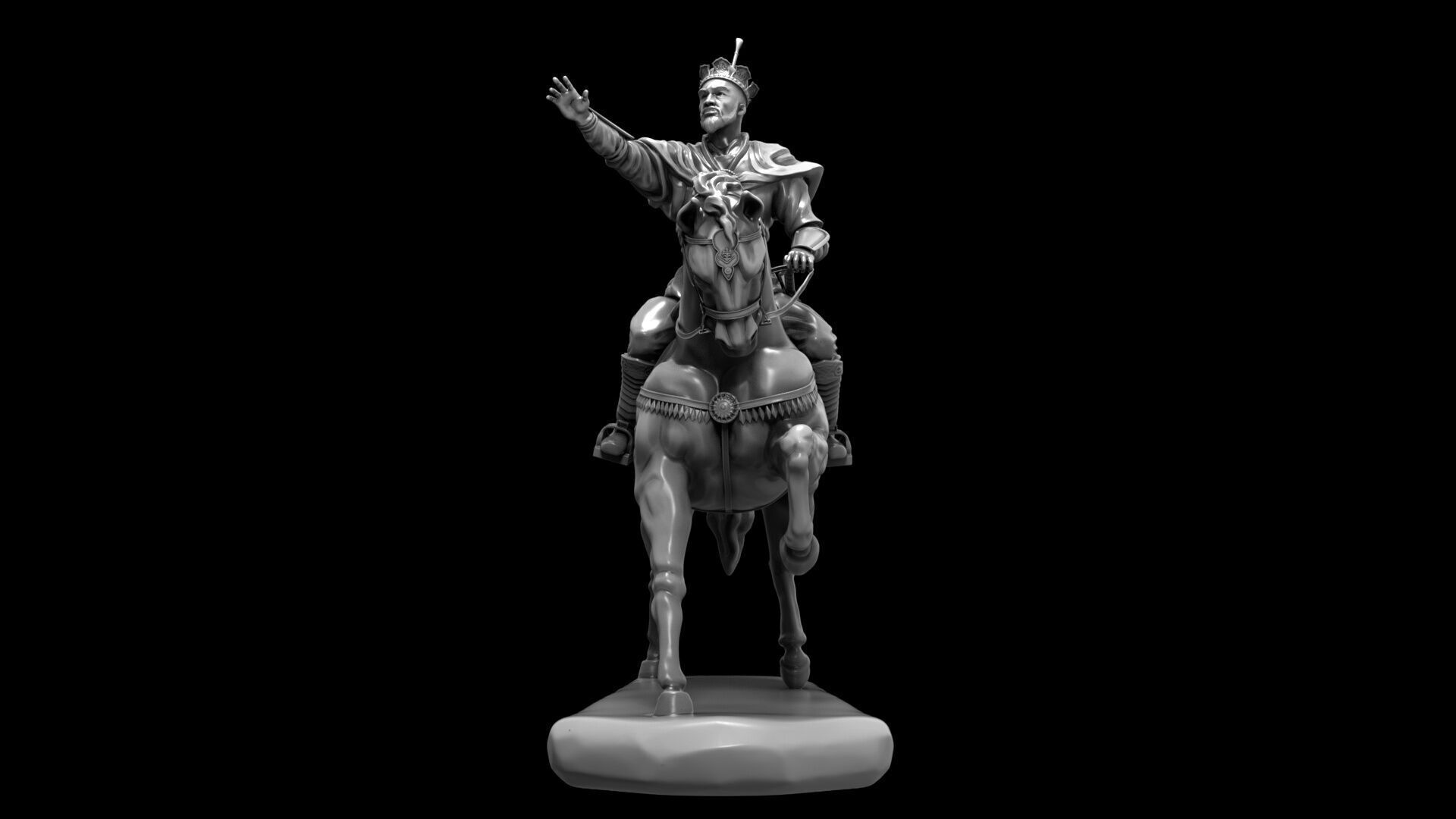Amir Timur - Emir Timur - Tamerlane 3D model_2