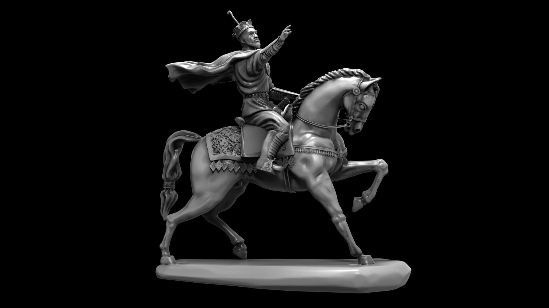 Amir Timur - Emir Timur - Tamerlane 3D model_6