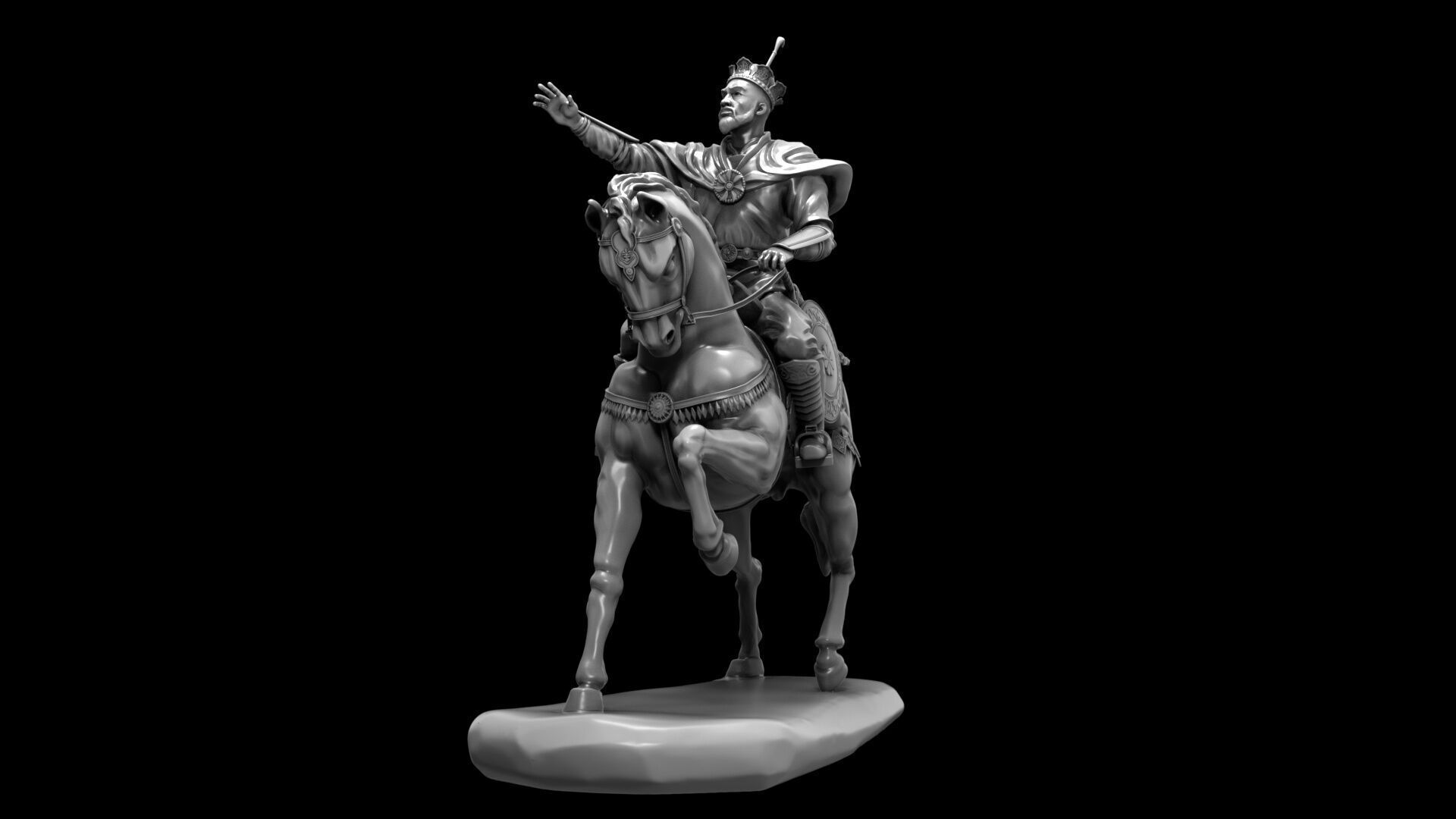 Amir Timur - Emir Timur - Tamerlane 3D model_1
