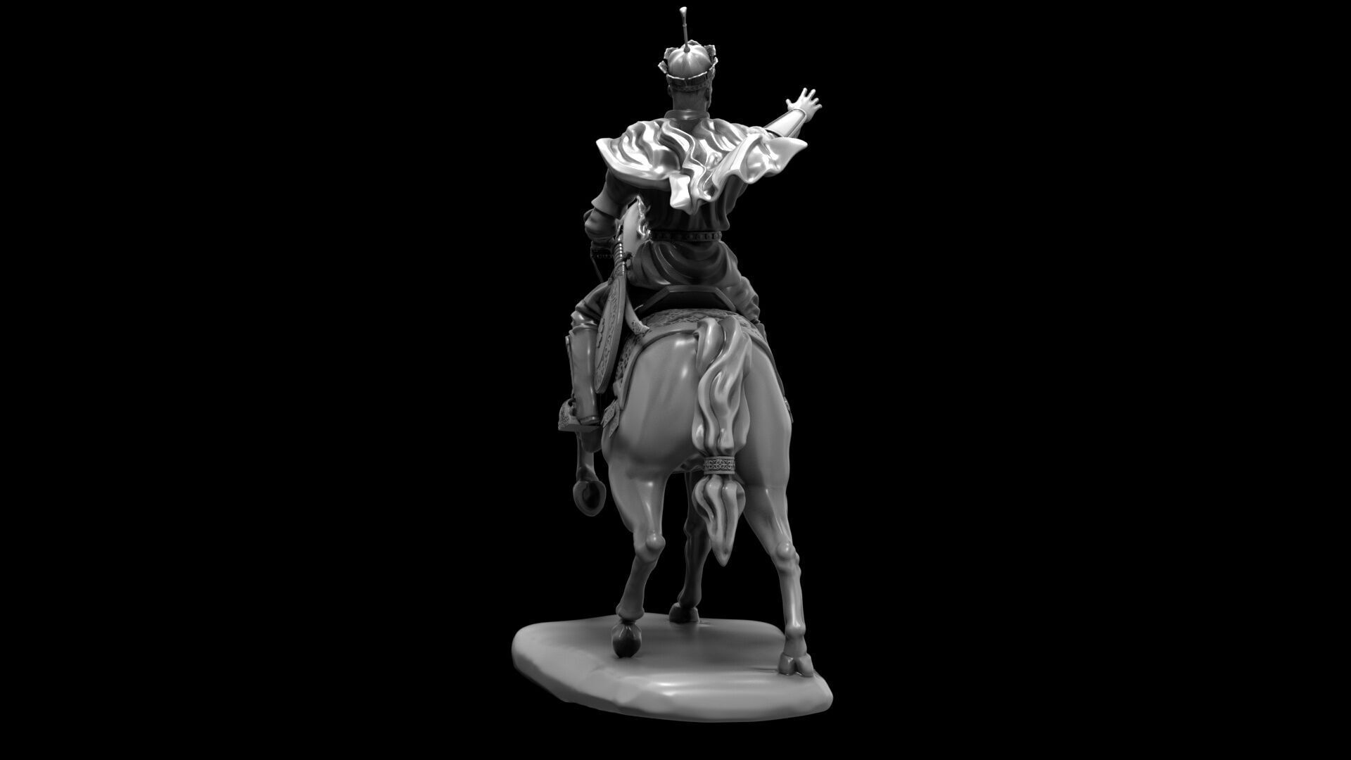 Amir Timur - Emir Timur - Tamerlane 3D model_12