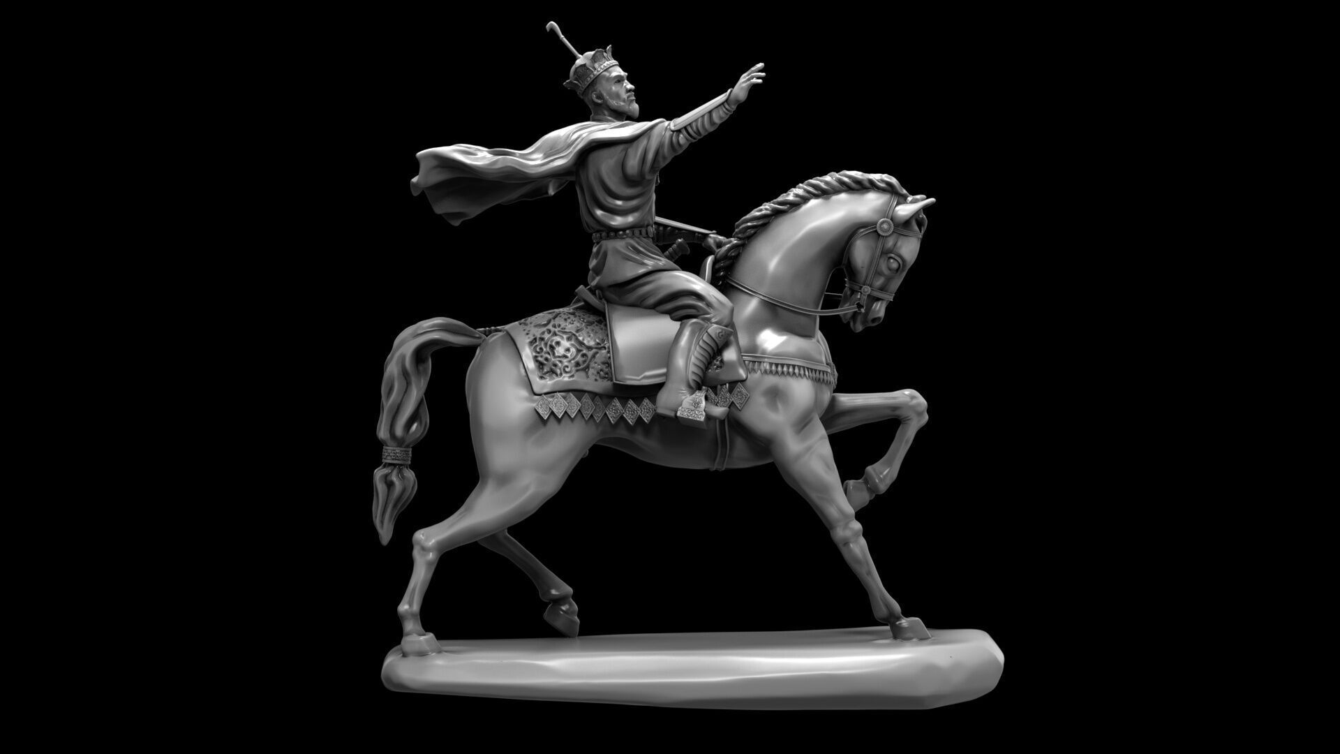 Amir Timur - Emir Timur - Tamerlane 3D model_7