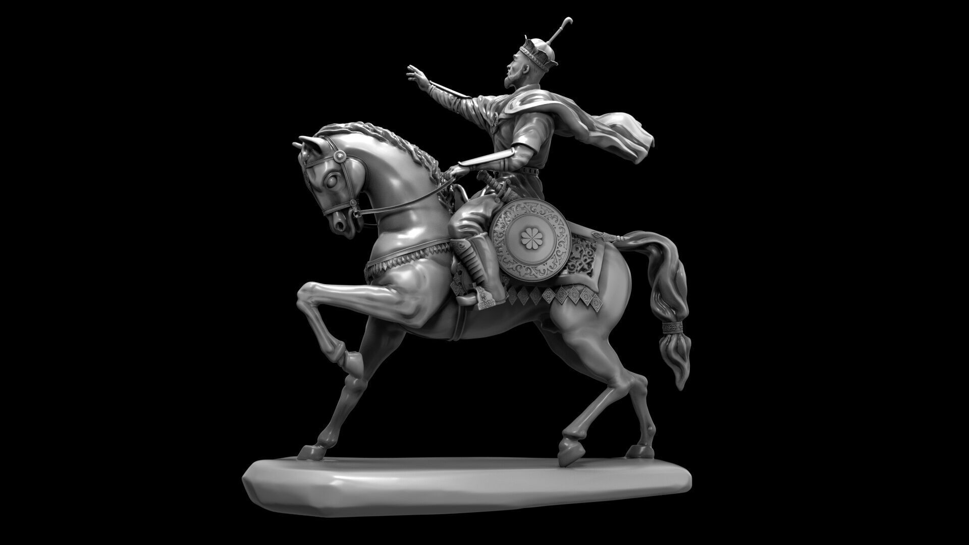 Amir Timur - Emir Timur - Tamerlane 3D model_17