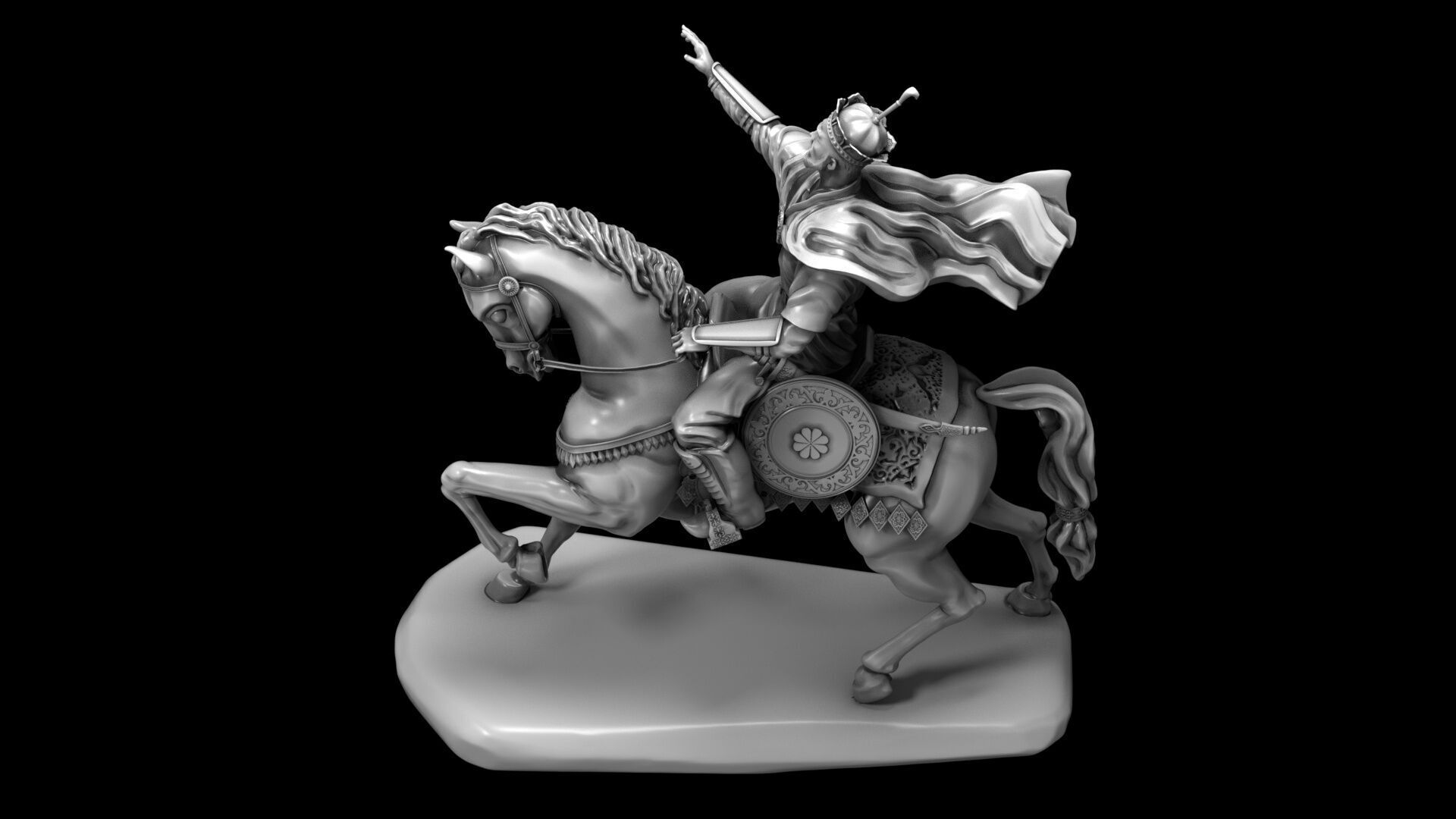 Amir Timur - Emir Timur - Tamerlane 3D model_21