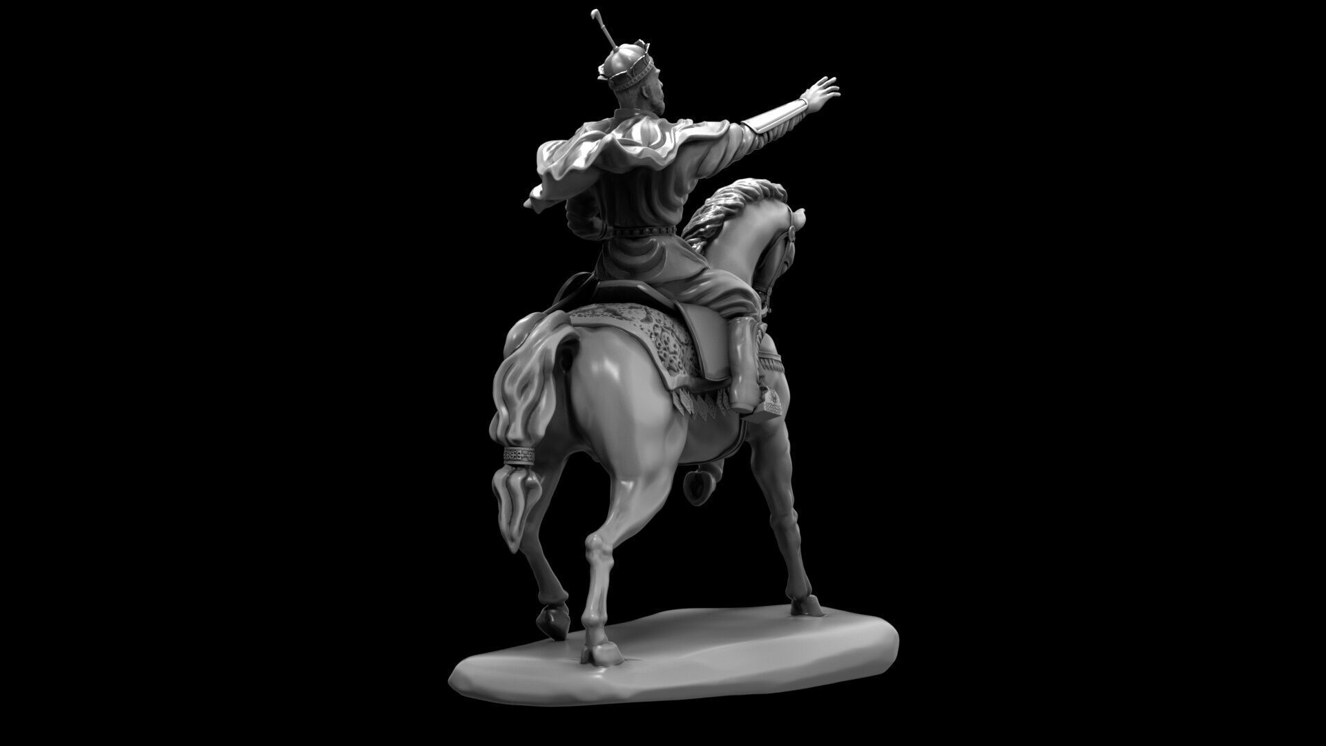 Amir Timur - Emir Timur - Tamerlane 3D model_10