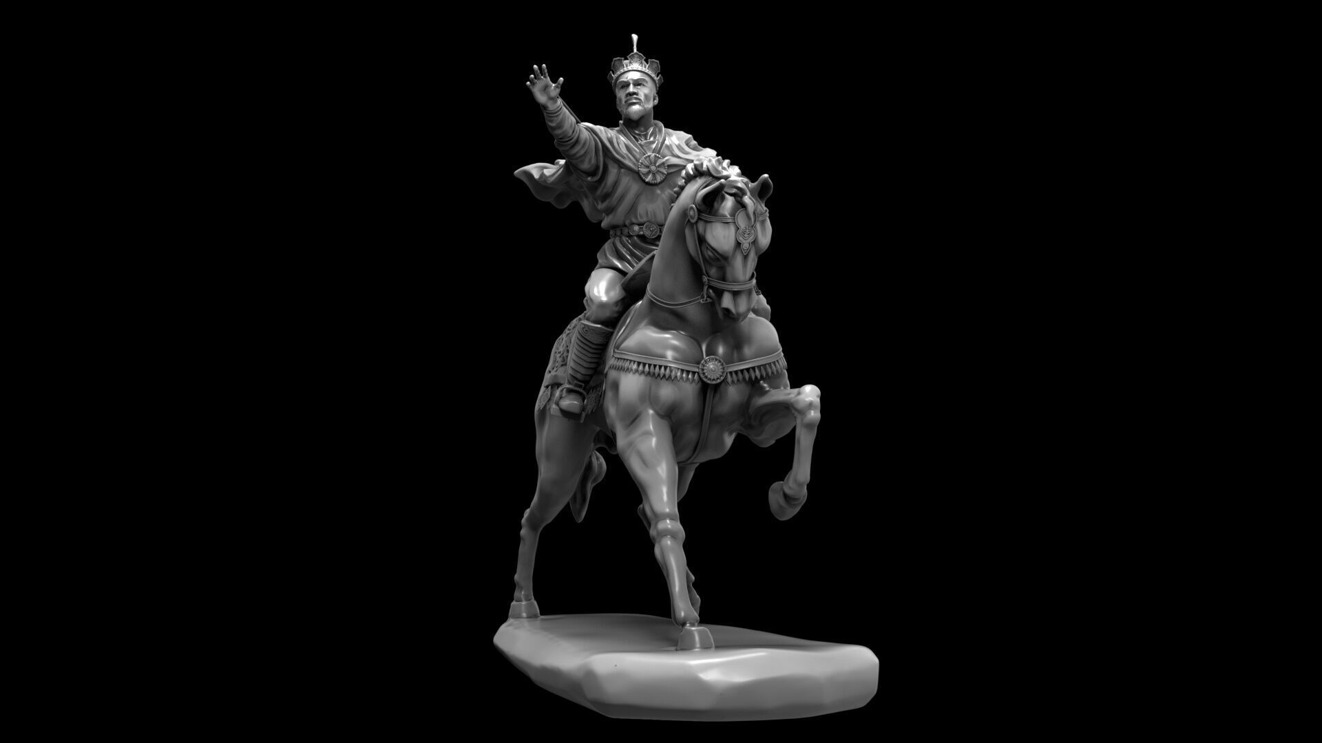 Amir Timur - Emir Timur - Tamerlane 3D model_3