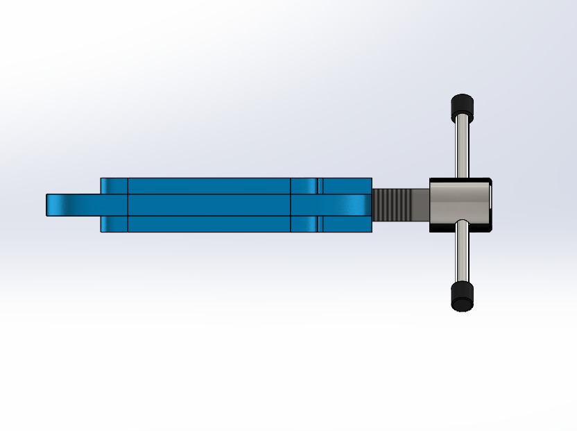 C-Clamp 3D Model 3D print model 3D print model_1