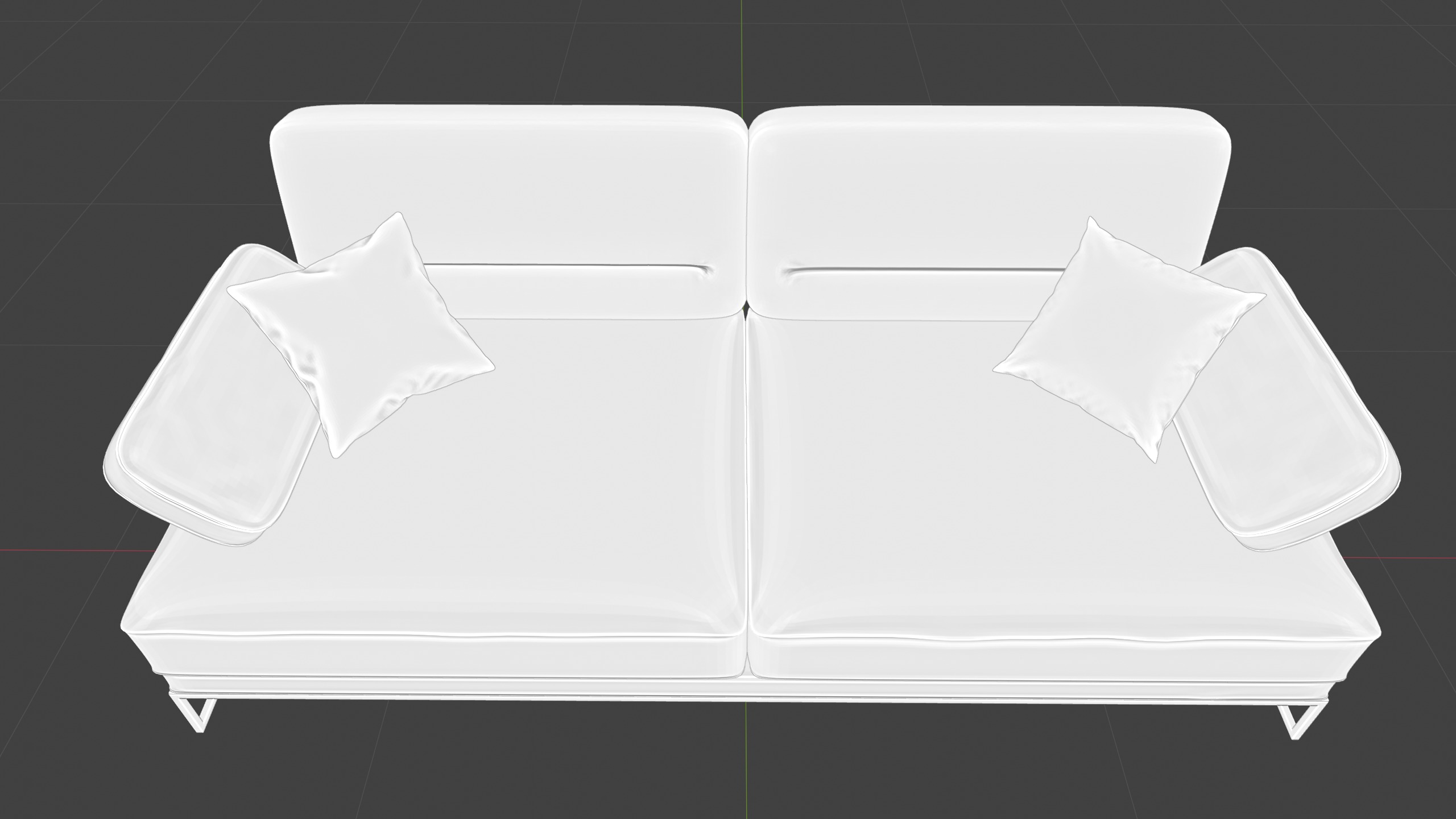 Modern Sofa 3D model_11