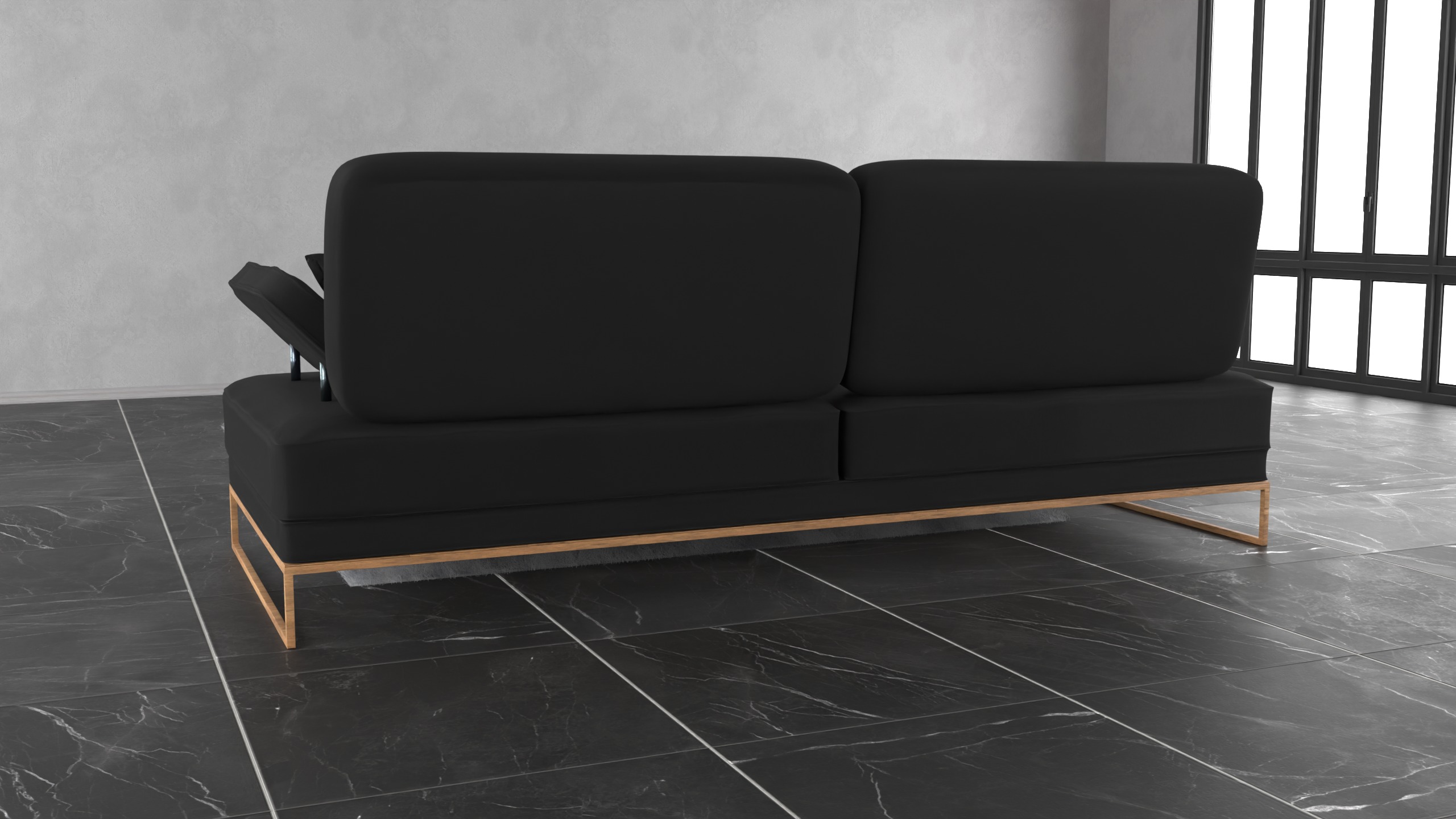 Modern Sofa 3D model_5
