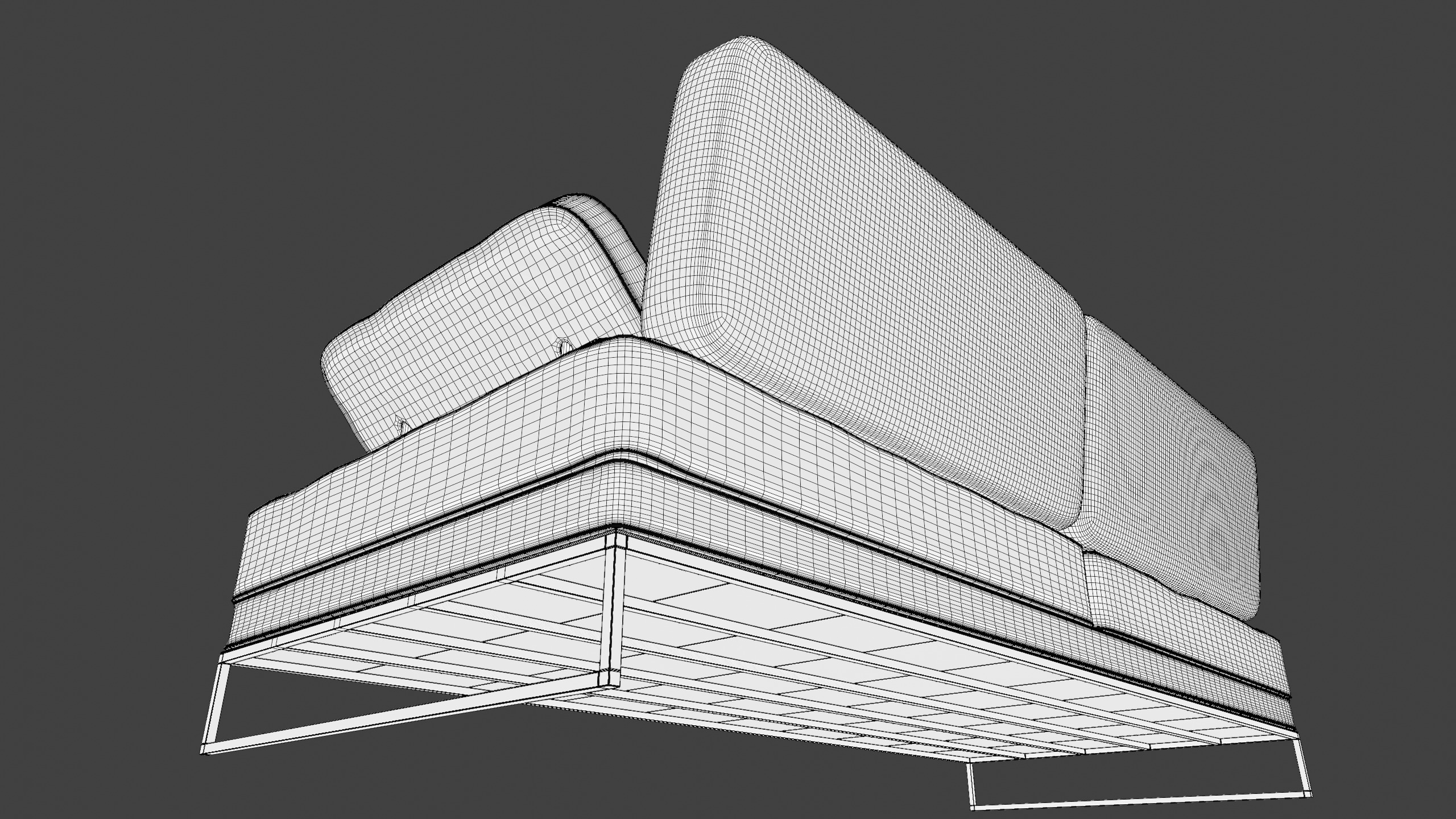 Modern Sofa 3D model_8