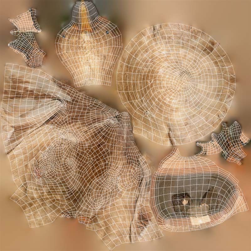 Duck Low-poly 3D model_14