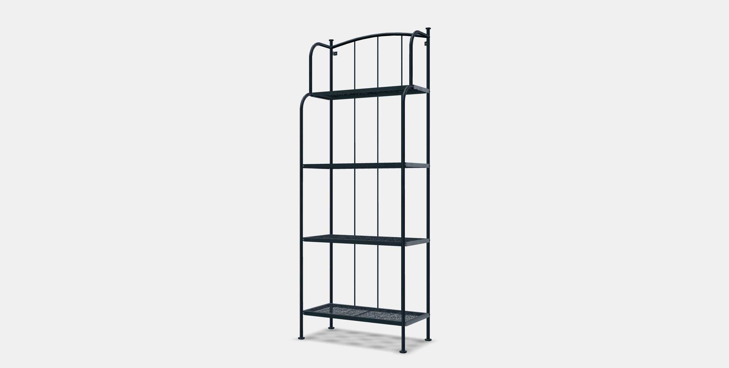 LACKO Shelving unit outdoor 1 Low-poly 3D model_12