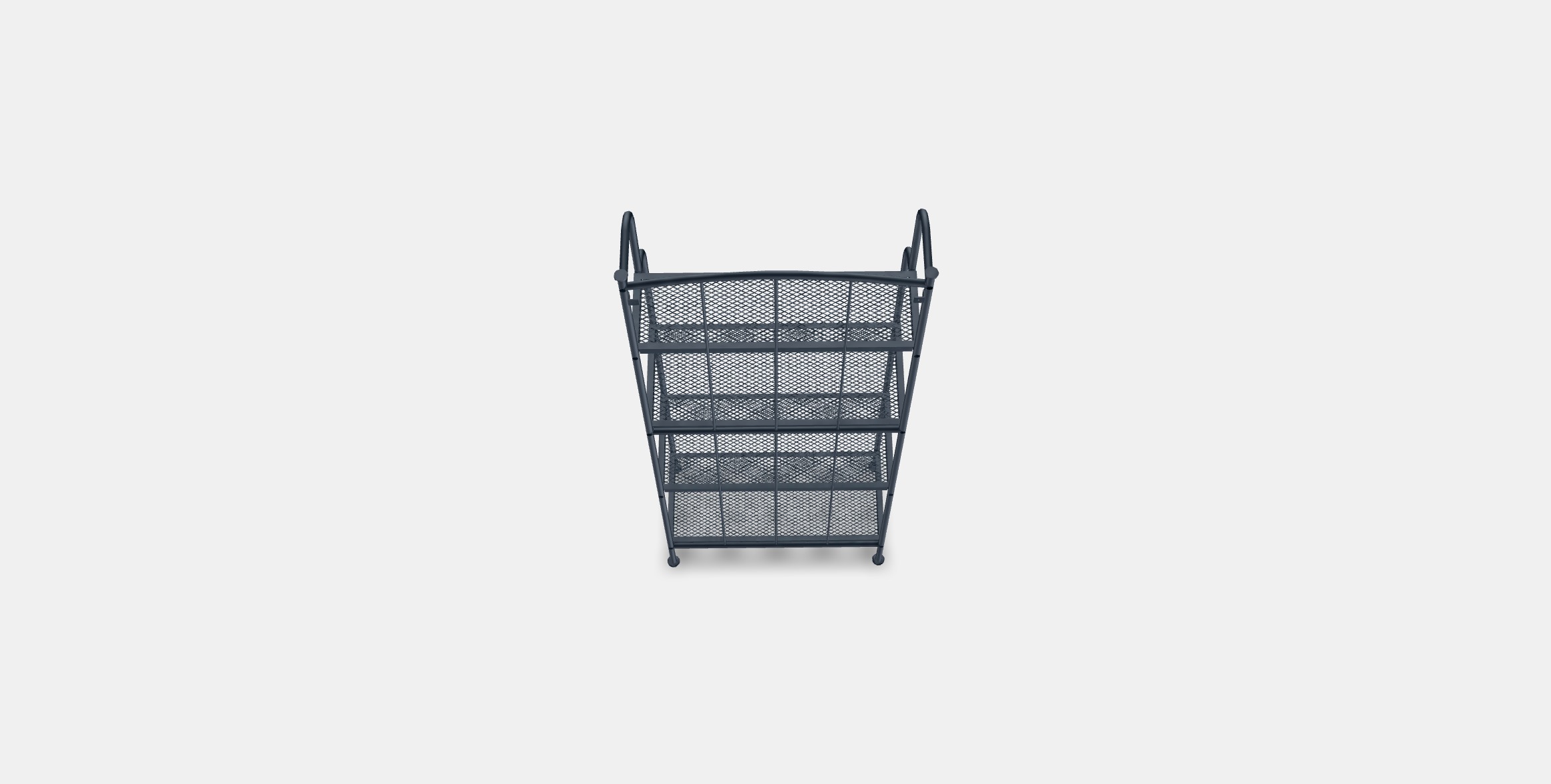 LACKO Shelving unit outdoor 1 Low-poly 3D model_2