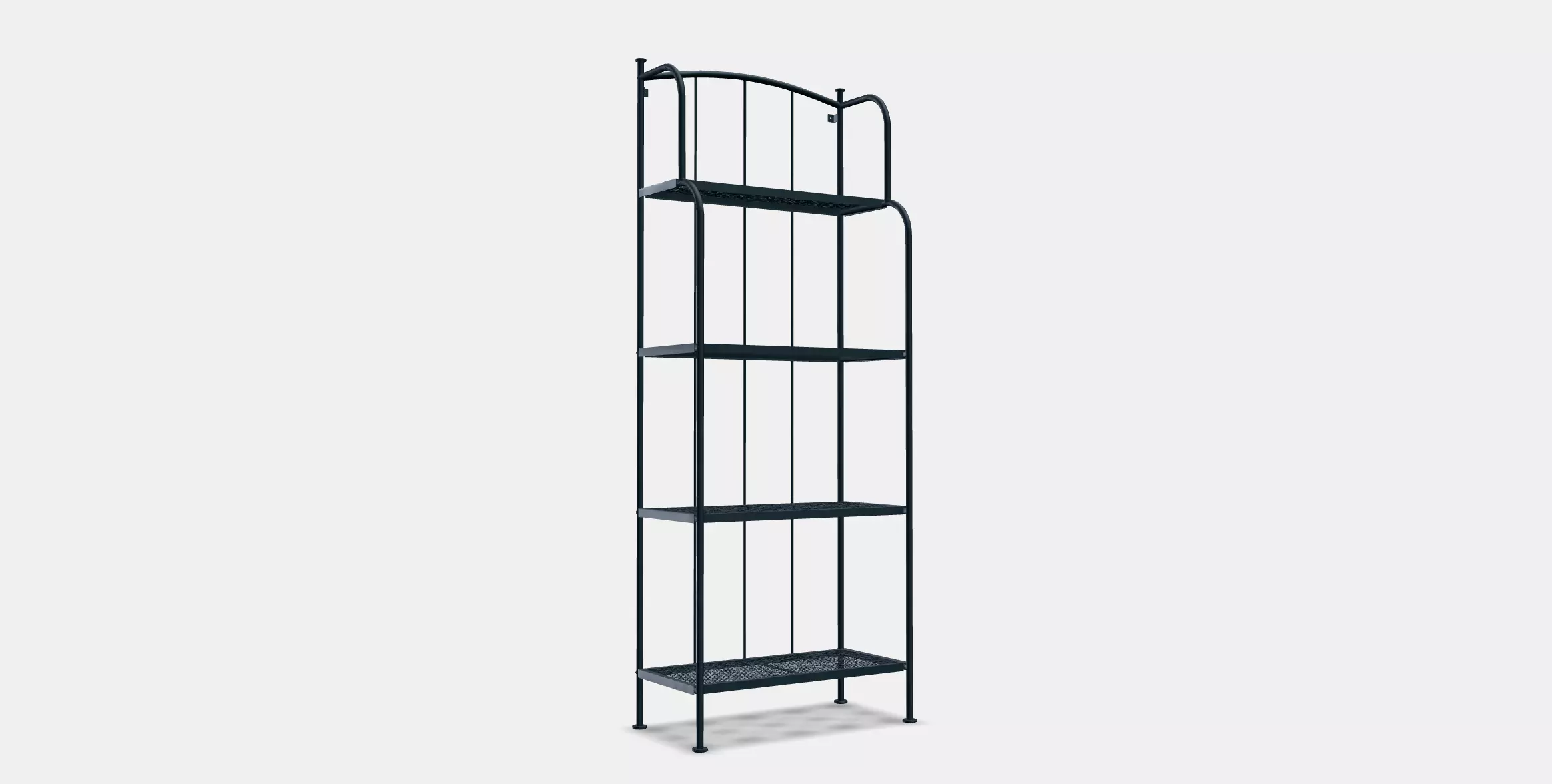 LACKO Shelving unit outdoor 1 Low-poly 3D model_0