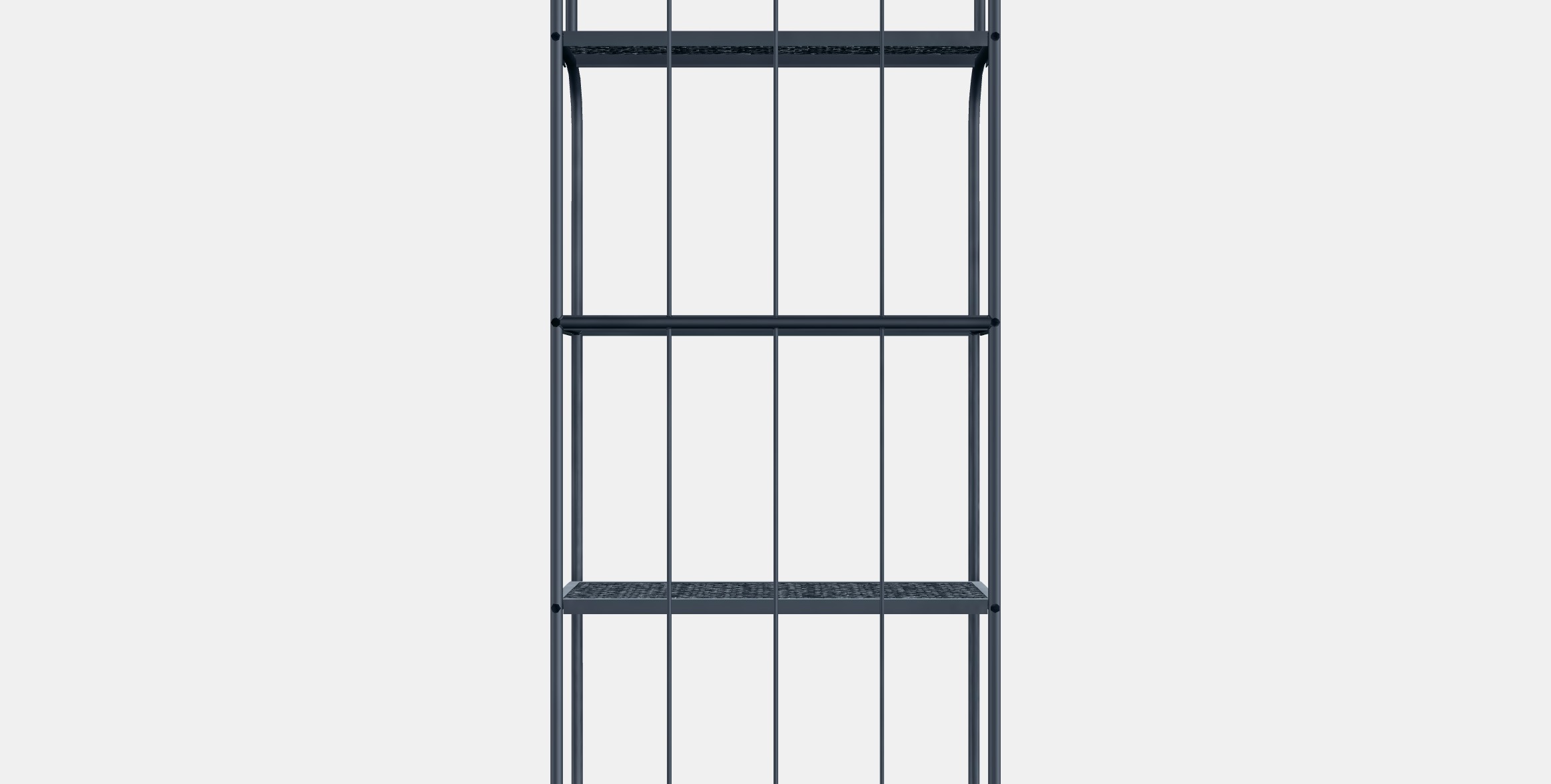 LACKO Shelving unit outdoor 1 Low-poly 3D model_15