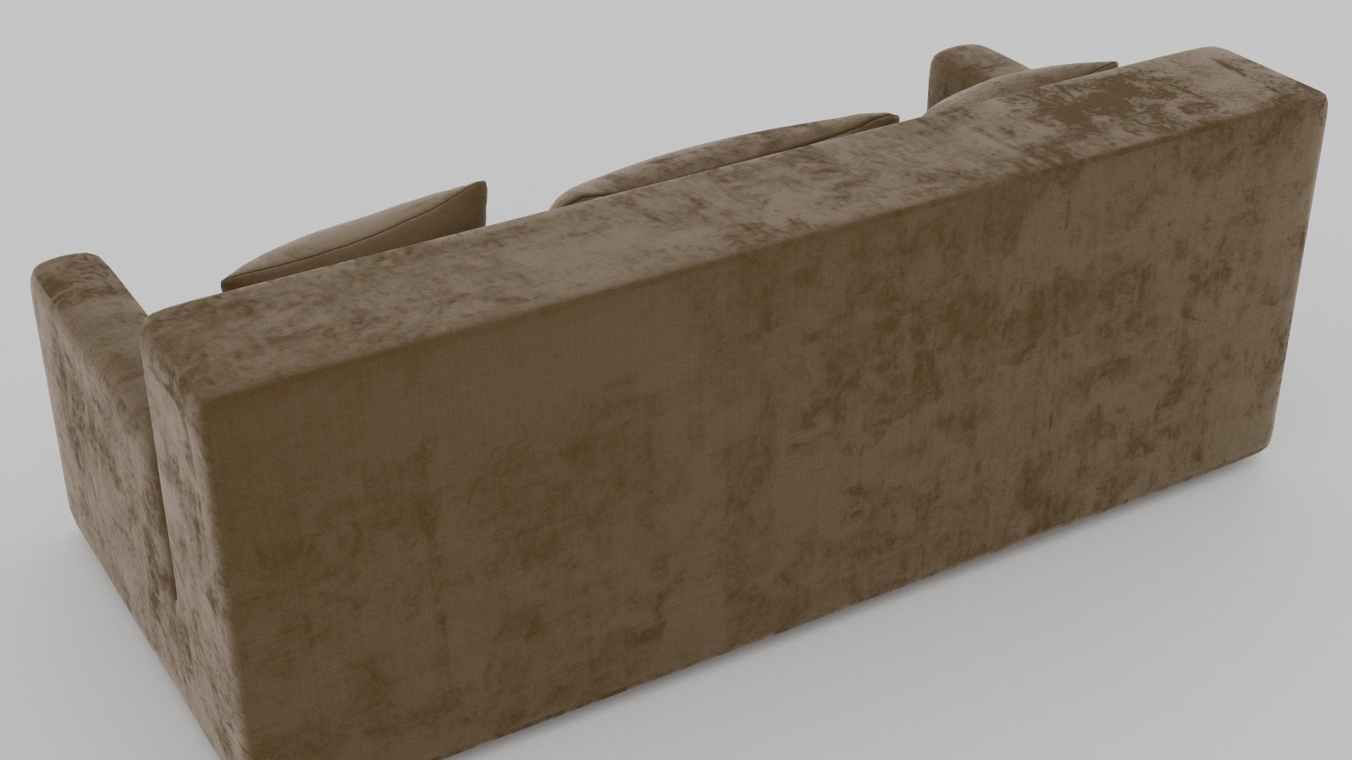 Velvet Sofa  3D model_4