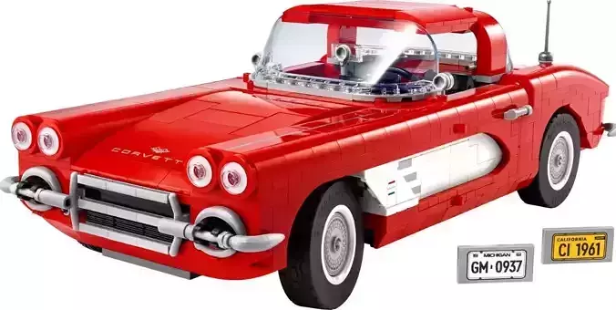 PixelBricks3D - LEGO Corvette 