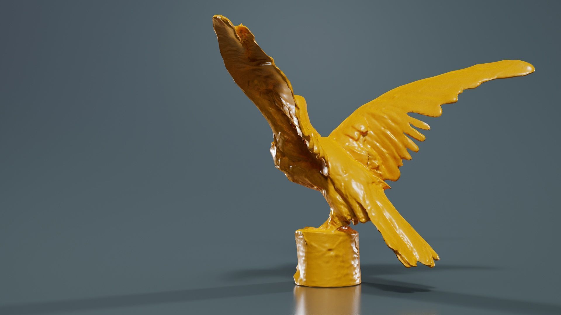 Falcon Falconinae Low-poly 3D model_13