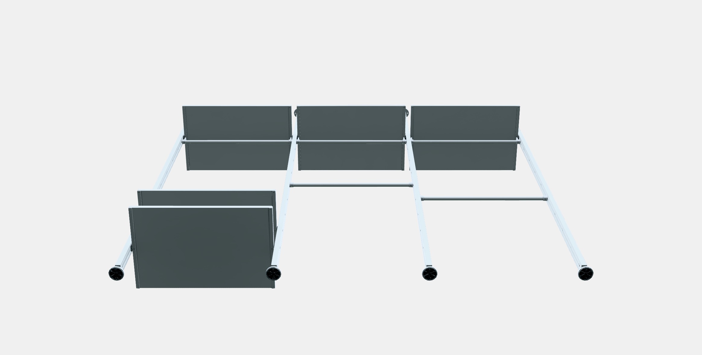 ELVARLI Wardrobe combination 18 Low-poly 3D model_8