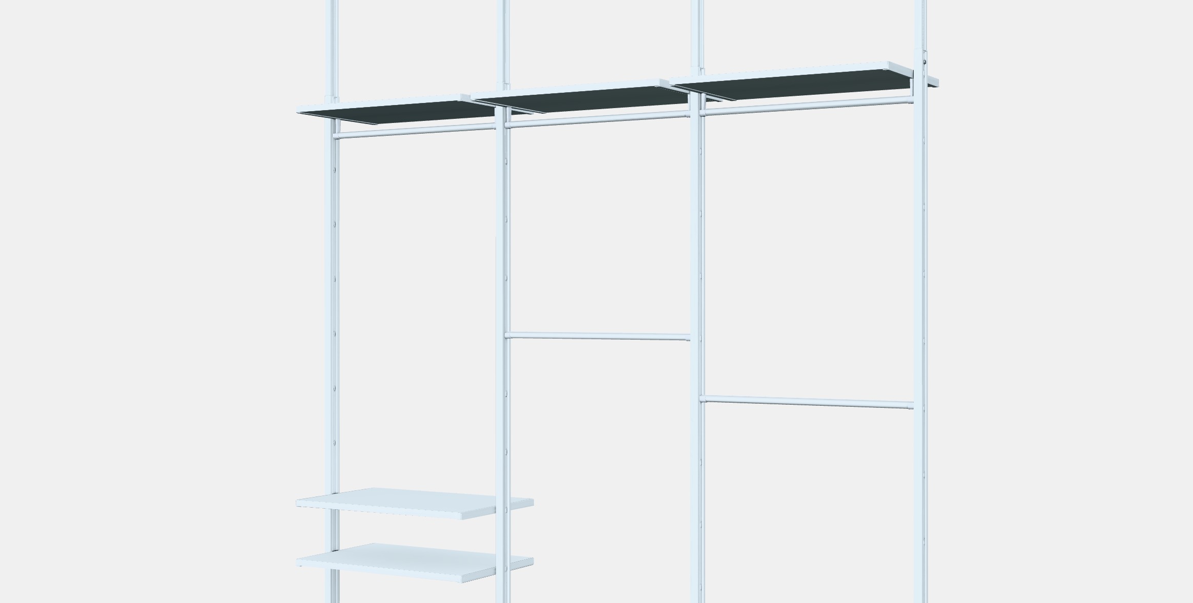 ELVARLI Wardrobe combination 18 Low-poly 3D model_7