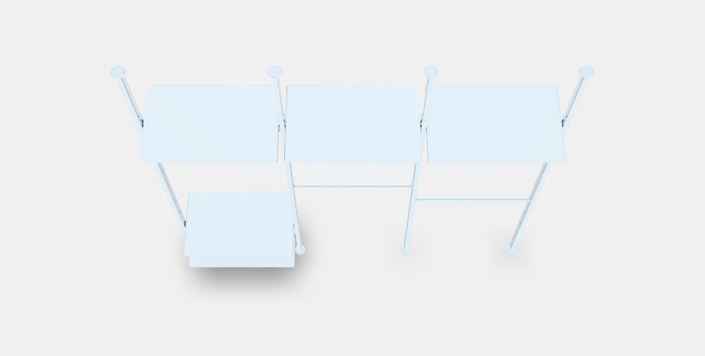 ELVARLI Wardrobe combination 18 Low-poly 3D model_4