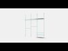 ELVARLI Wardrobe combination 18 Low-poly 3D model_1