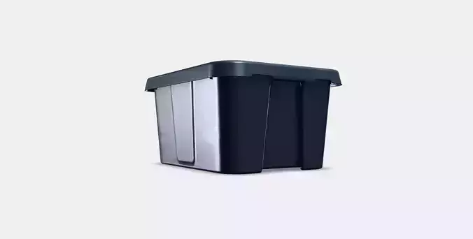 KLAMTARE Box with lid in-outdoor