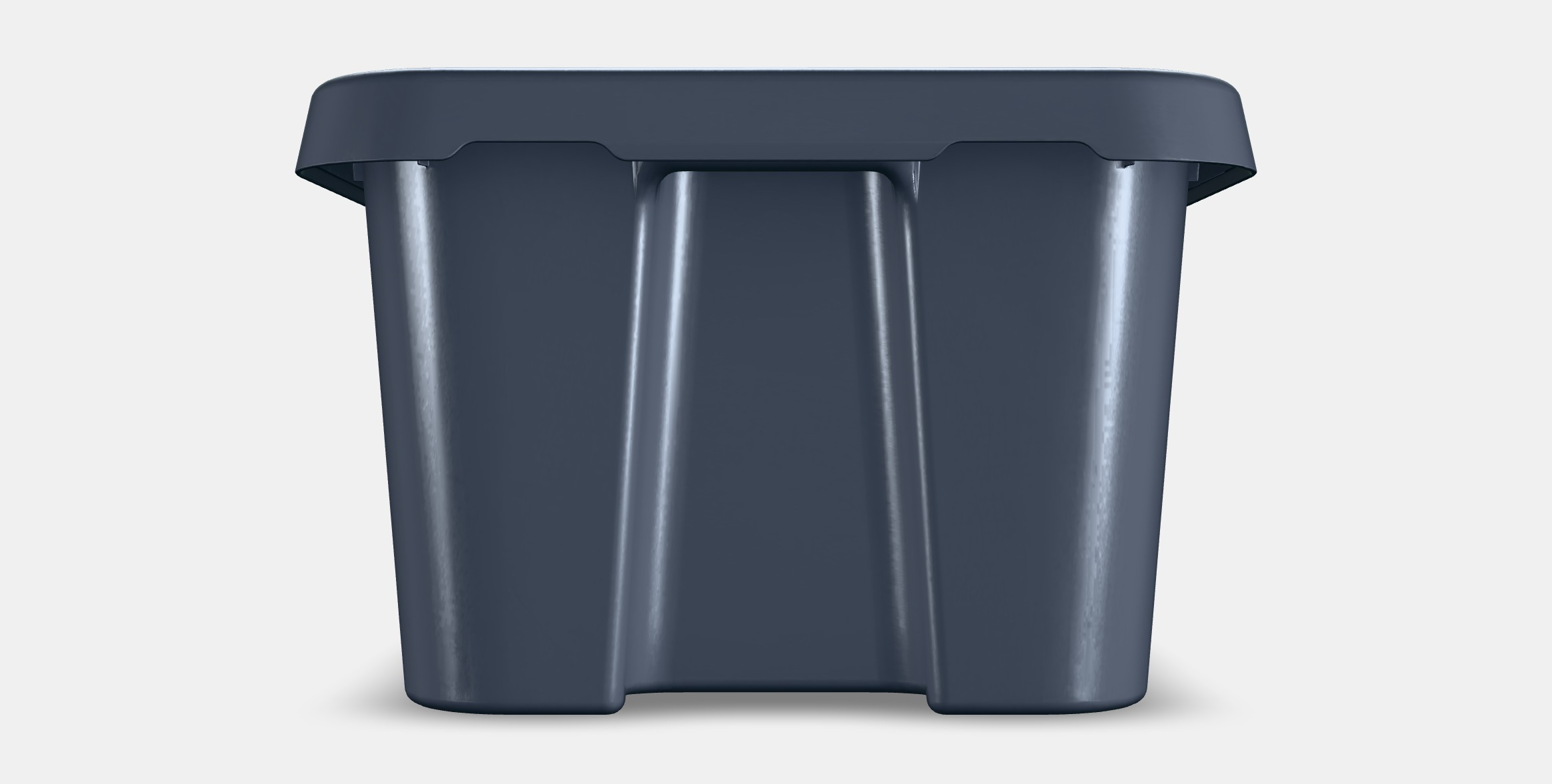 KLAMTARE Box with lid in-outdoor Low-poly 3D model_15