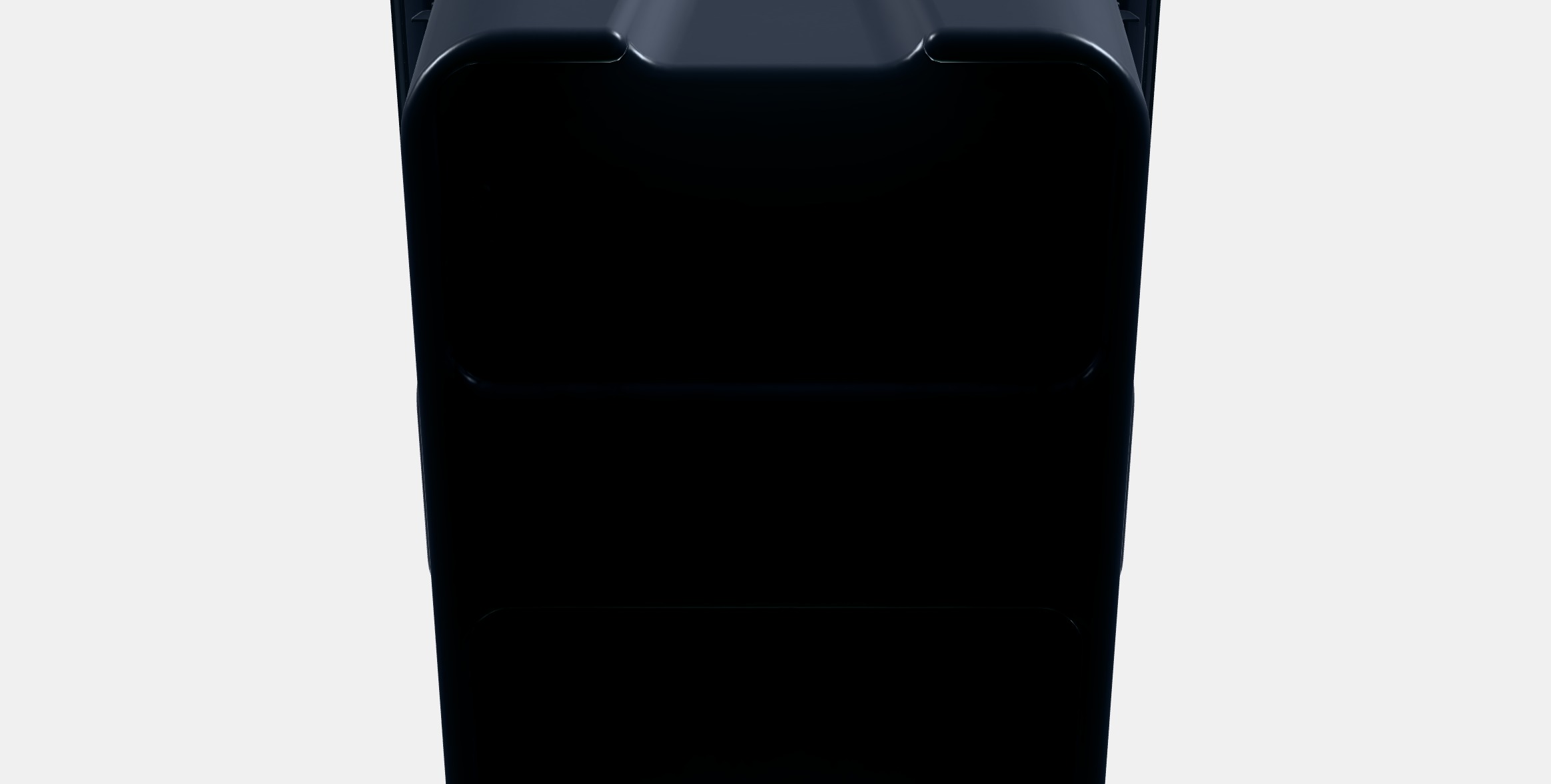 KLAMTARE Box with lid in-outdoor Low-poly 3D model_6