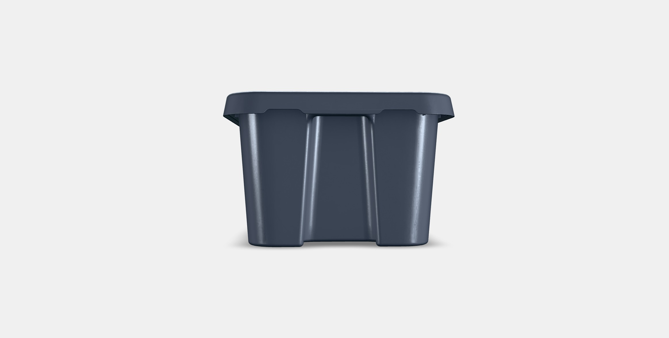 KLAMTARE Box with lid in-outdoor Low-poly 3D model_14