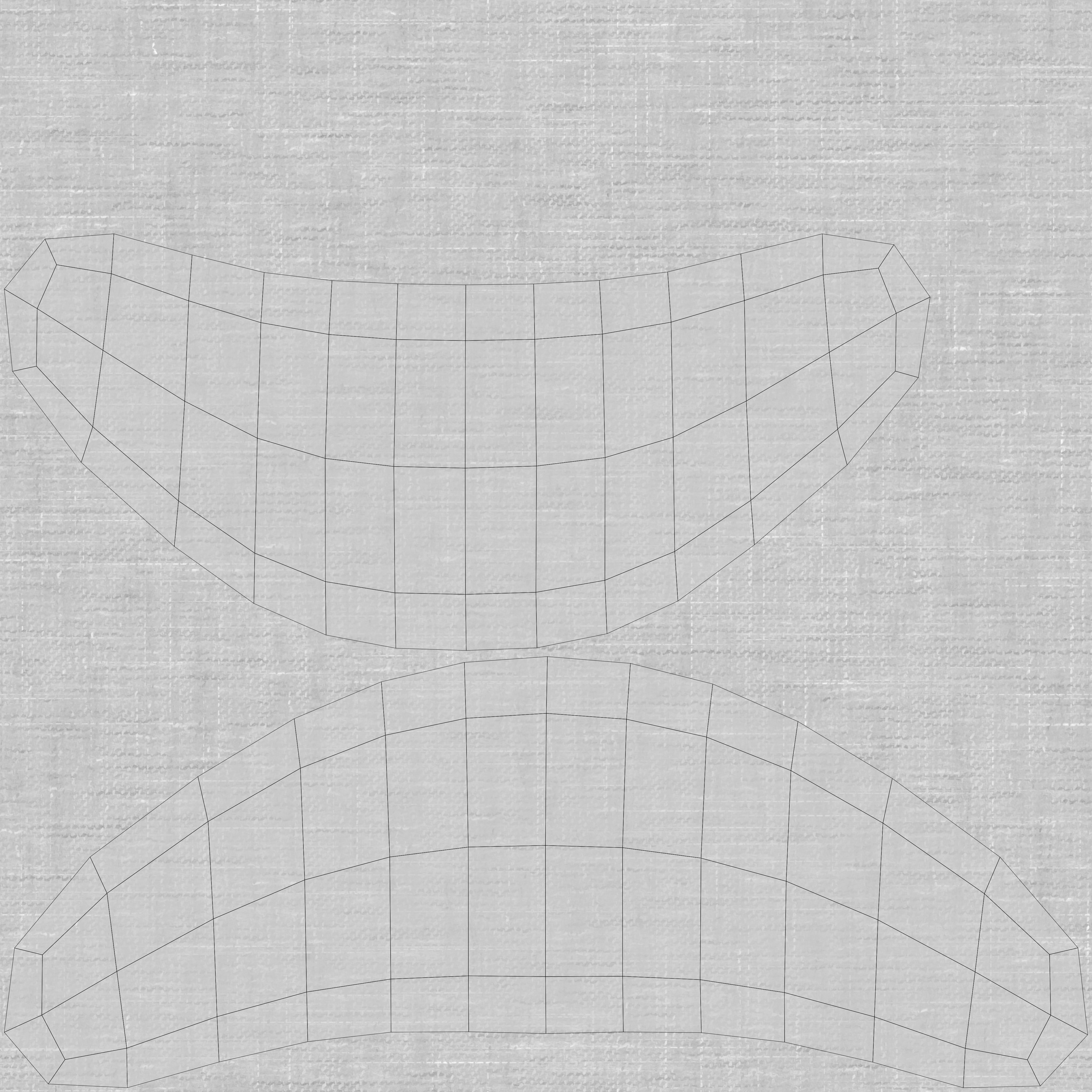 Round Chair Low-poly 3D model_10