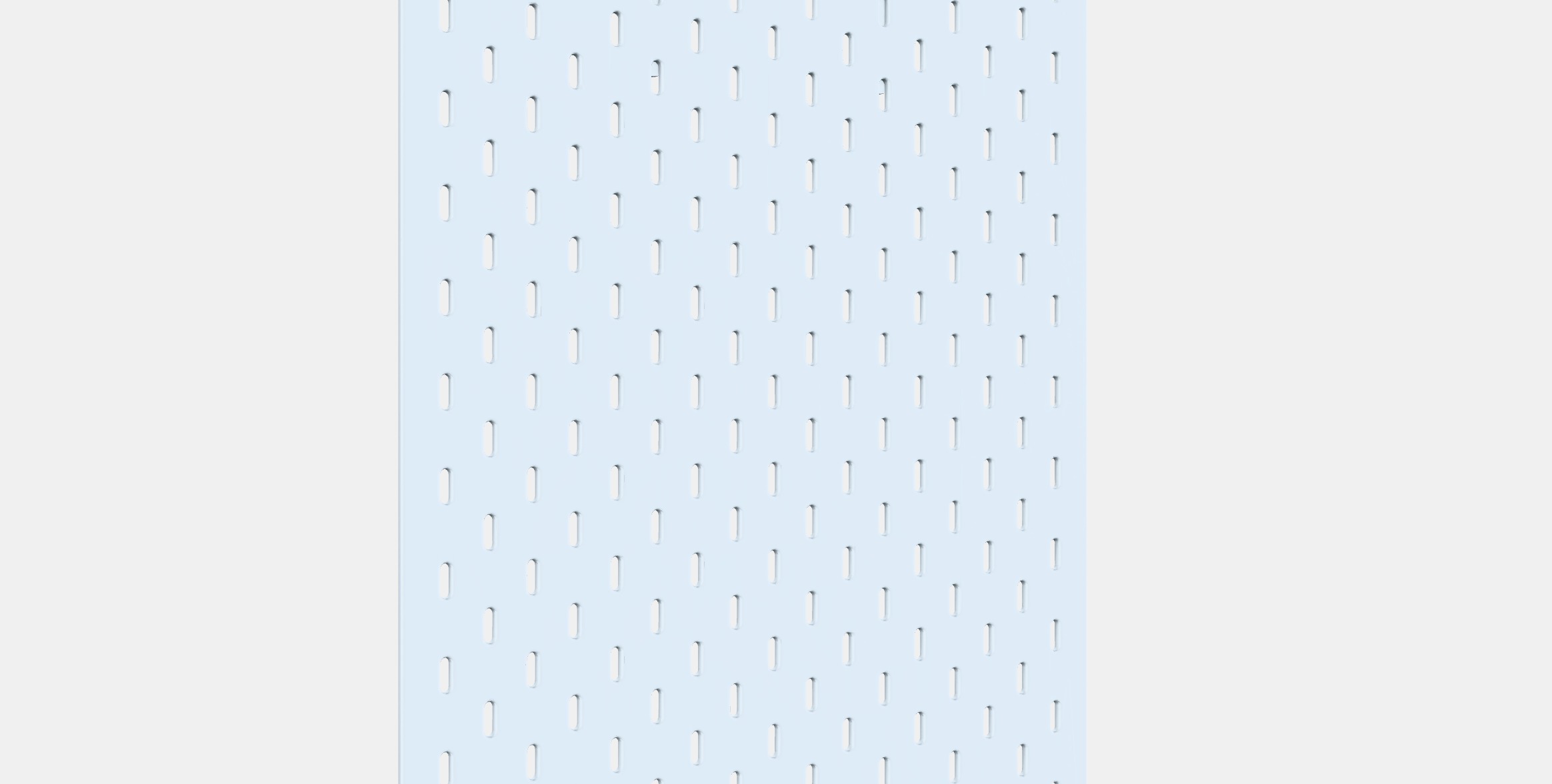 SKADIS Pegboard combination 7 Low-poly 3D model_4