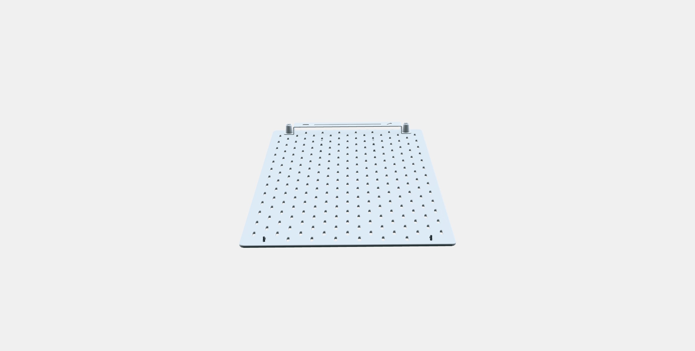 SKADIS Pegboard combination 7 Low-poly 3D model_7