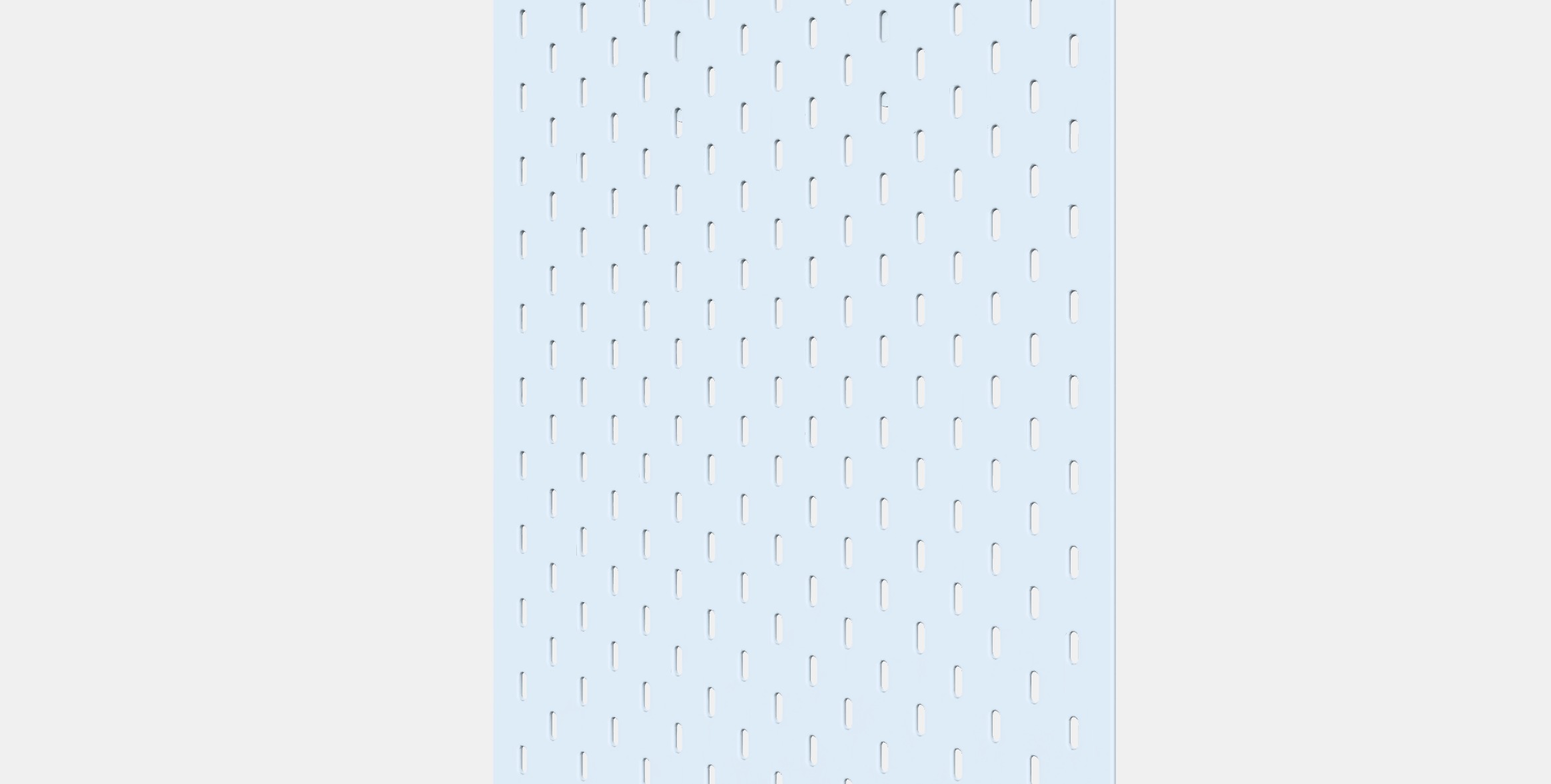 SKADIS Pegboard combination 7 Low-poly 3D model_6