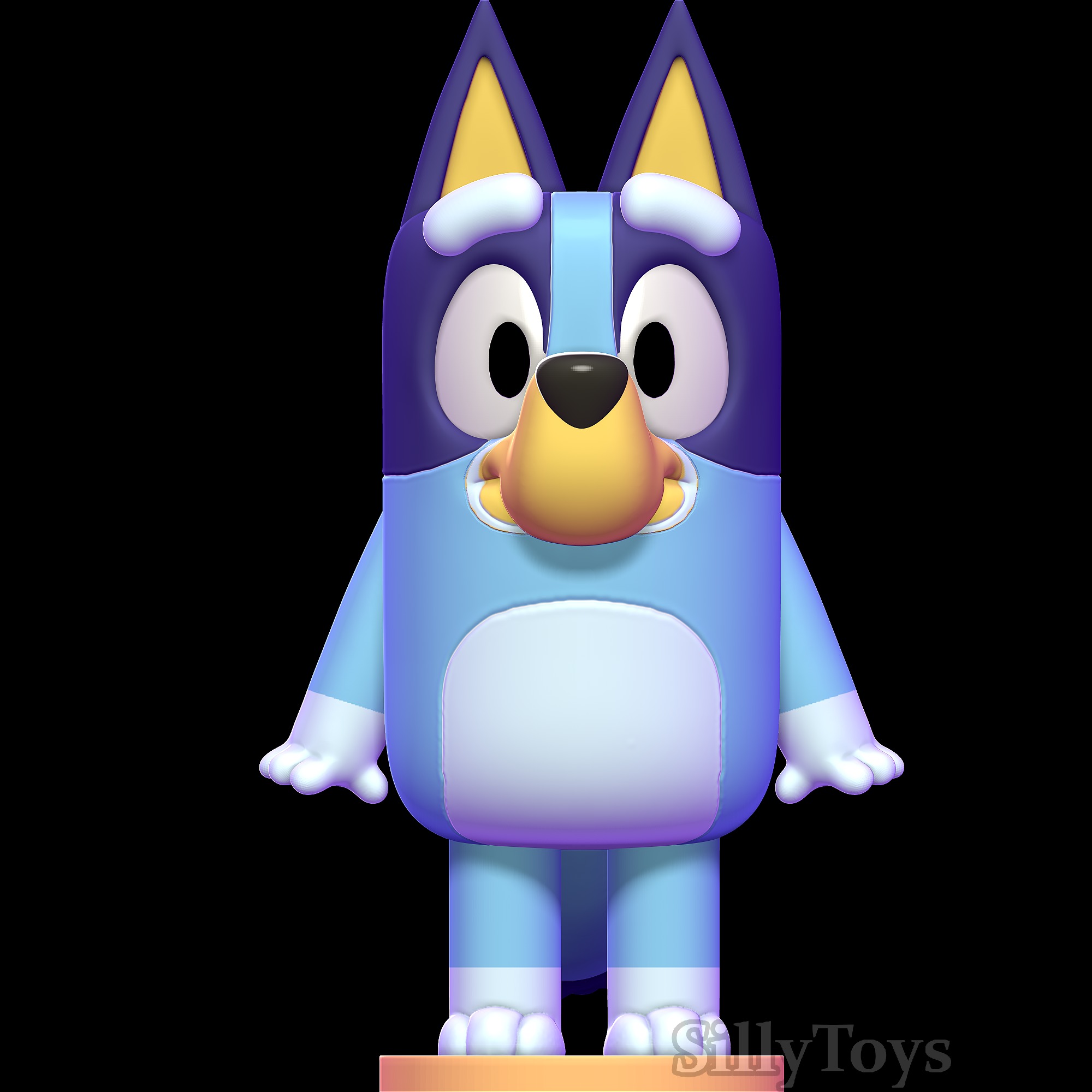 Bluey Heeler 3D print model_1