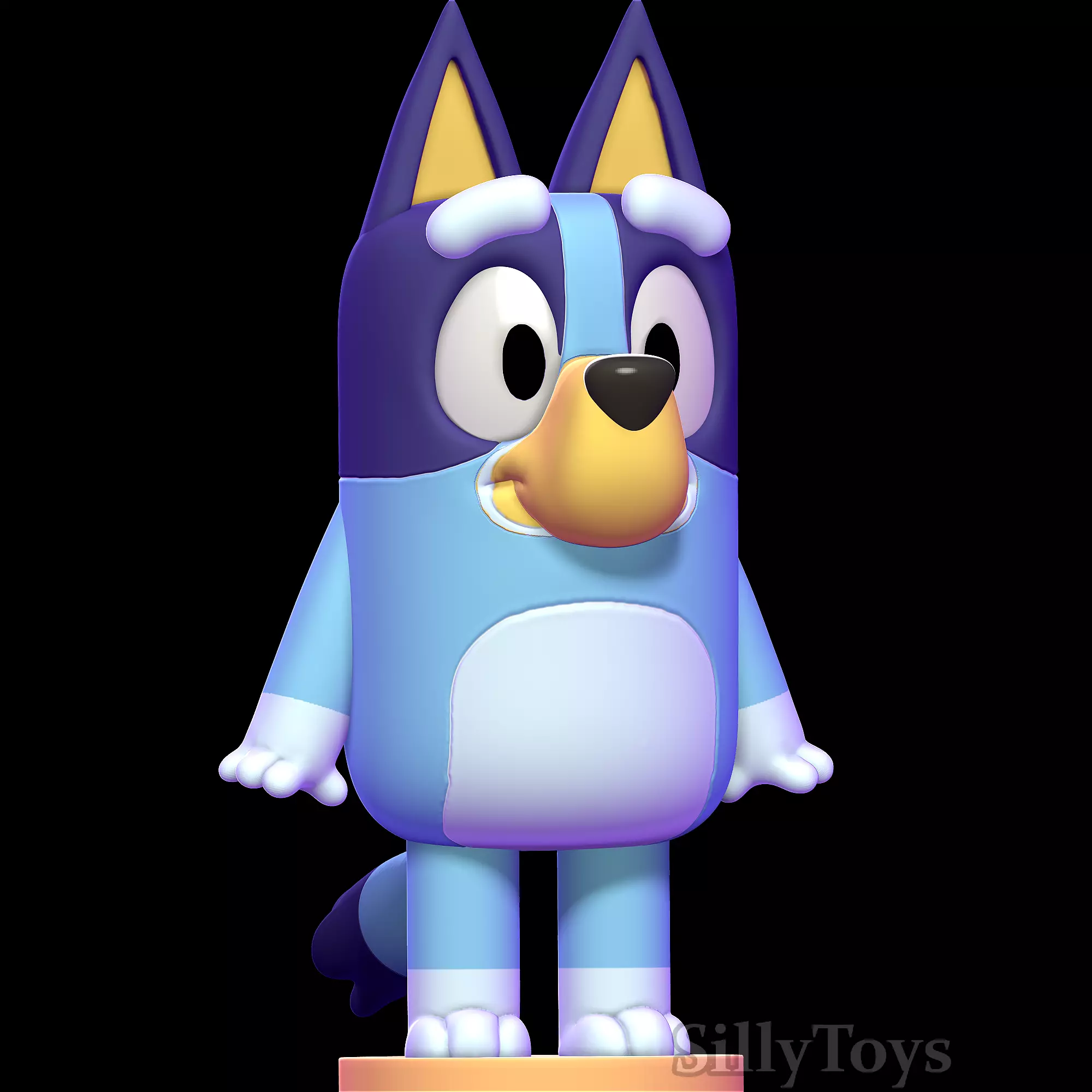 Bluey Heeler 3D print model_0