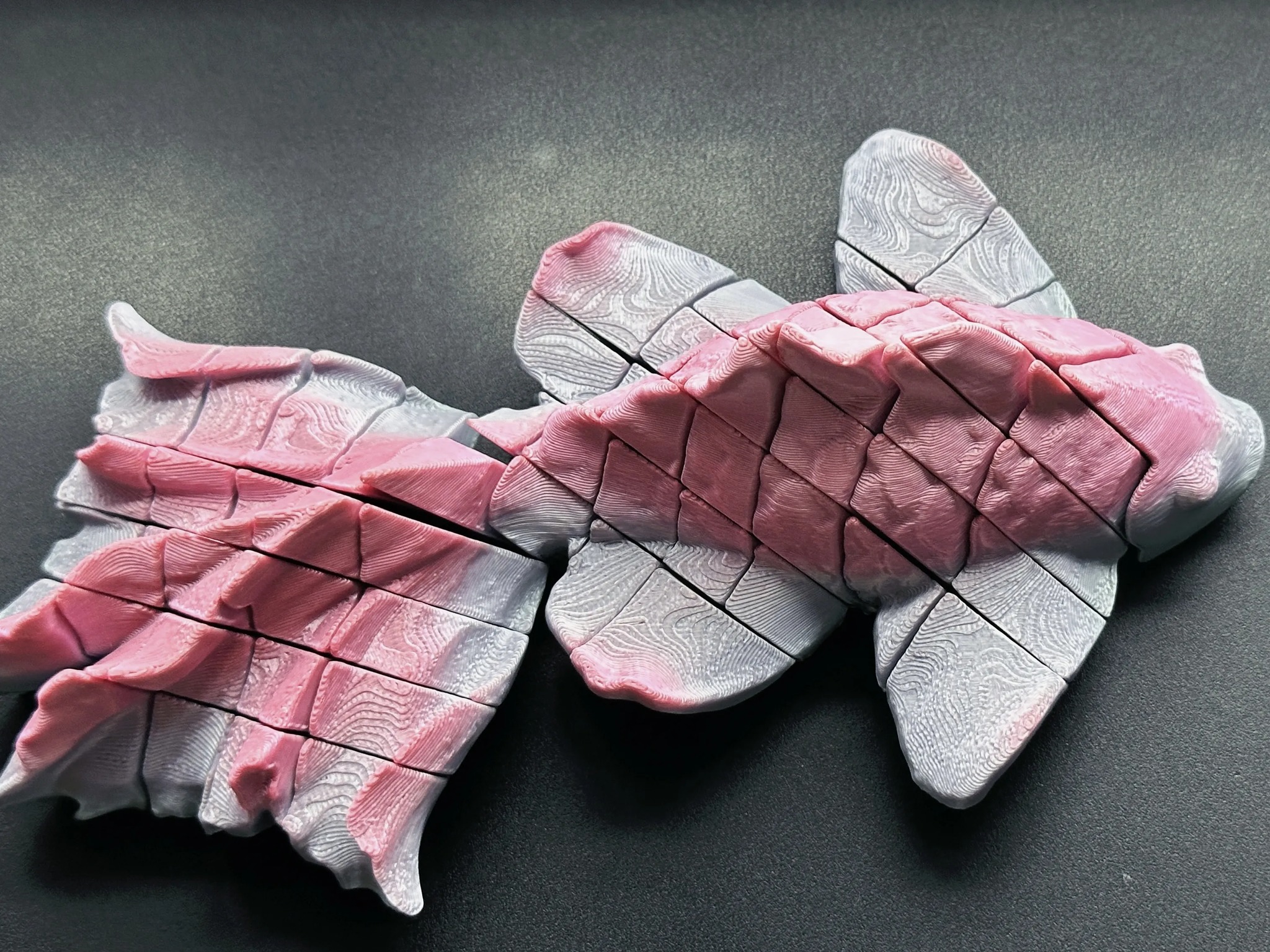 Flexi Goldfish 3D print model 3D print model_5