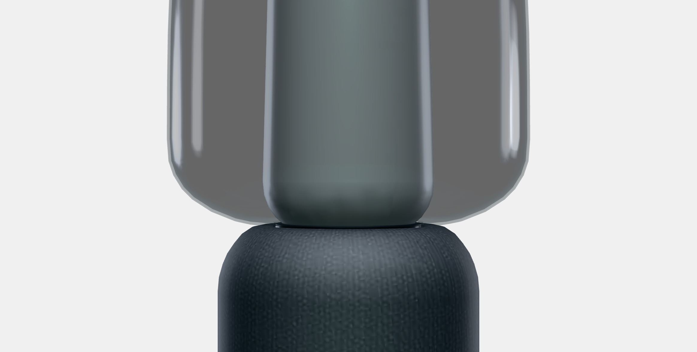 SYMFONISK Speaker lamp w Wi-Fi glass shade Low-poly 3D model_10